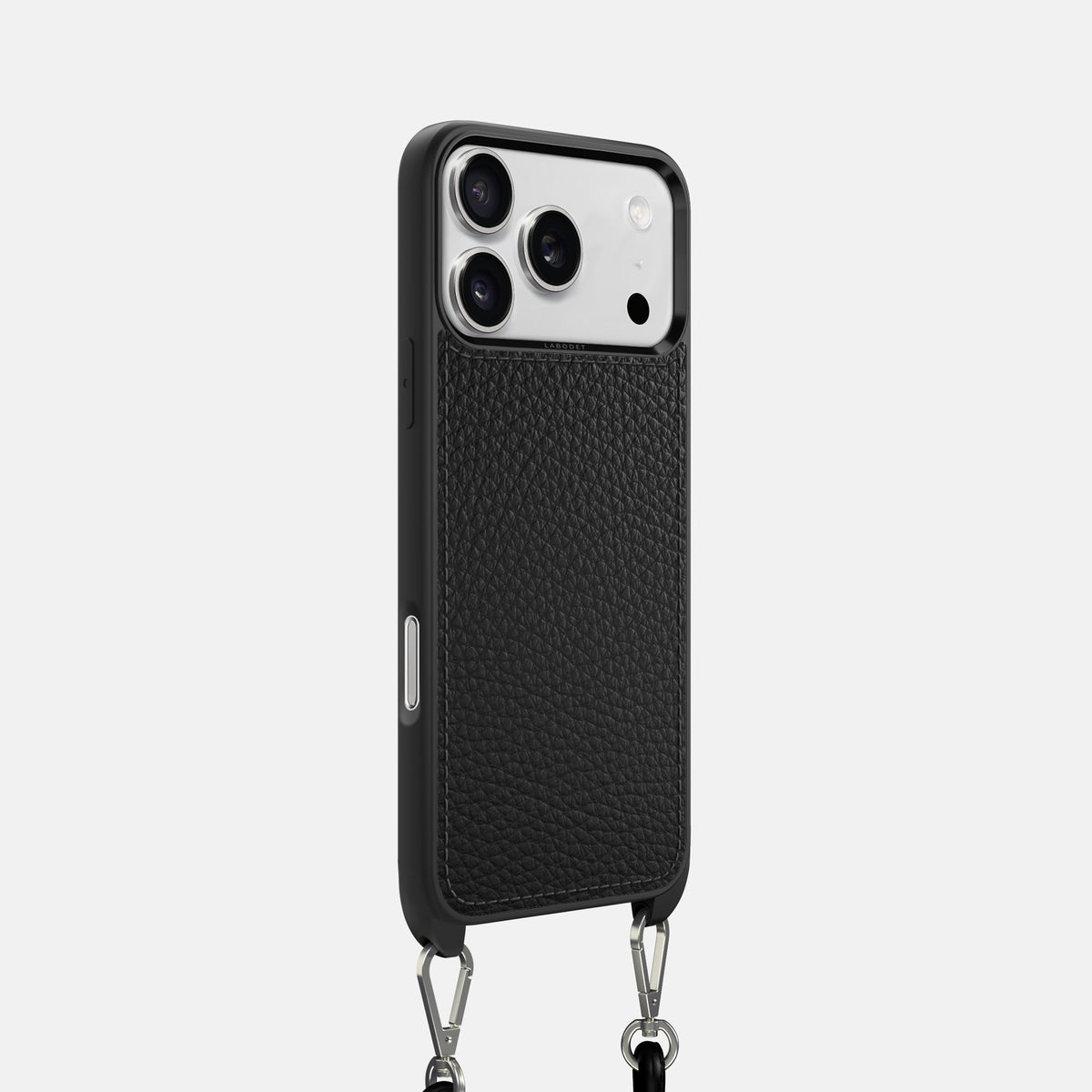Crossbody Sport Case For iPhone 18 Pro In Calf -2 | Black