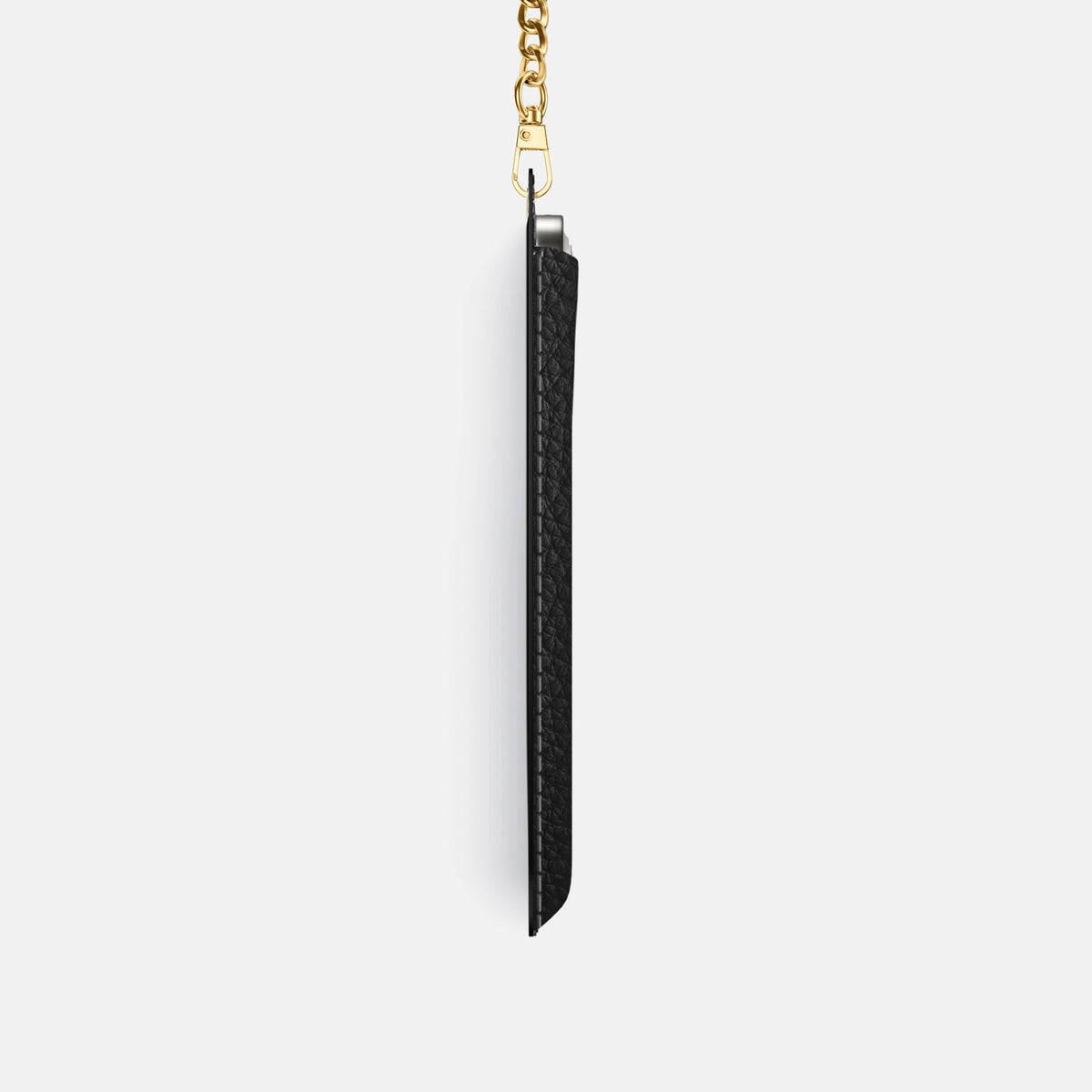 Crossbody Bag For iPhone 18 Pro In Calf -4 | Black-Gold