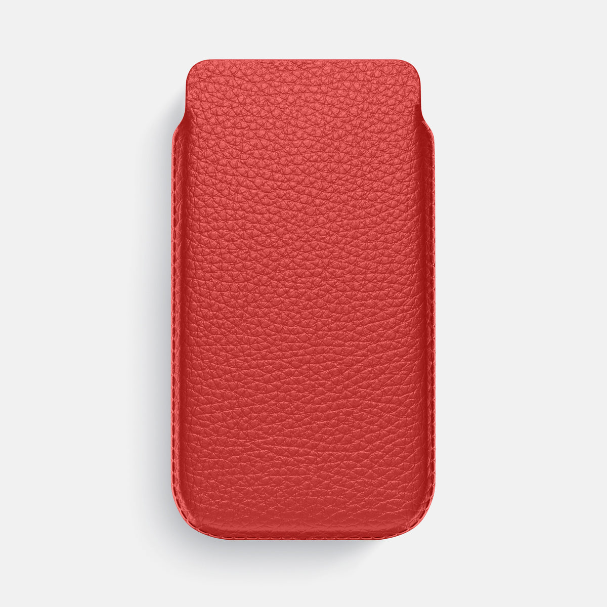Pouch Case For iPhone 17 Pro Max In Calf -1 | Red