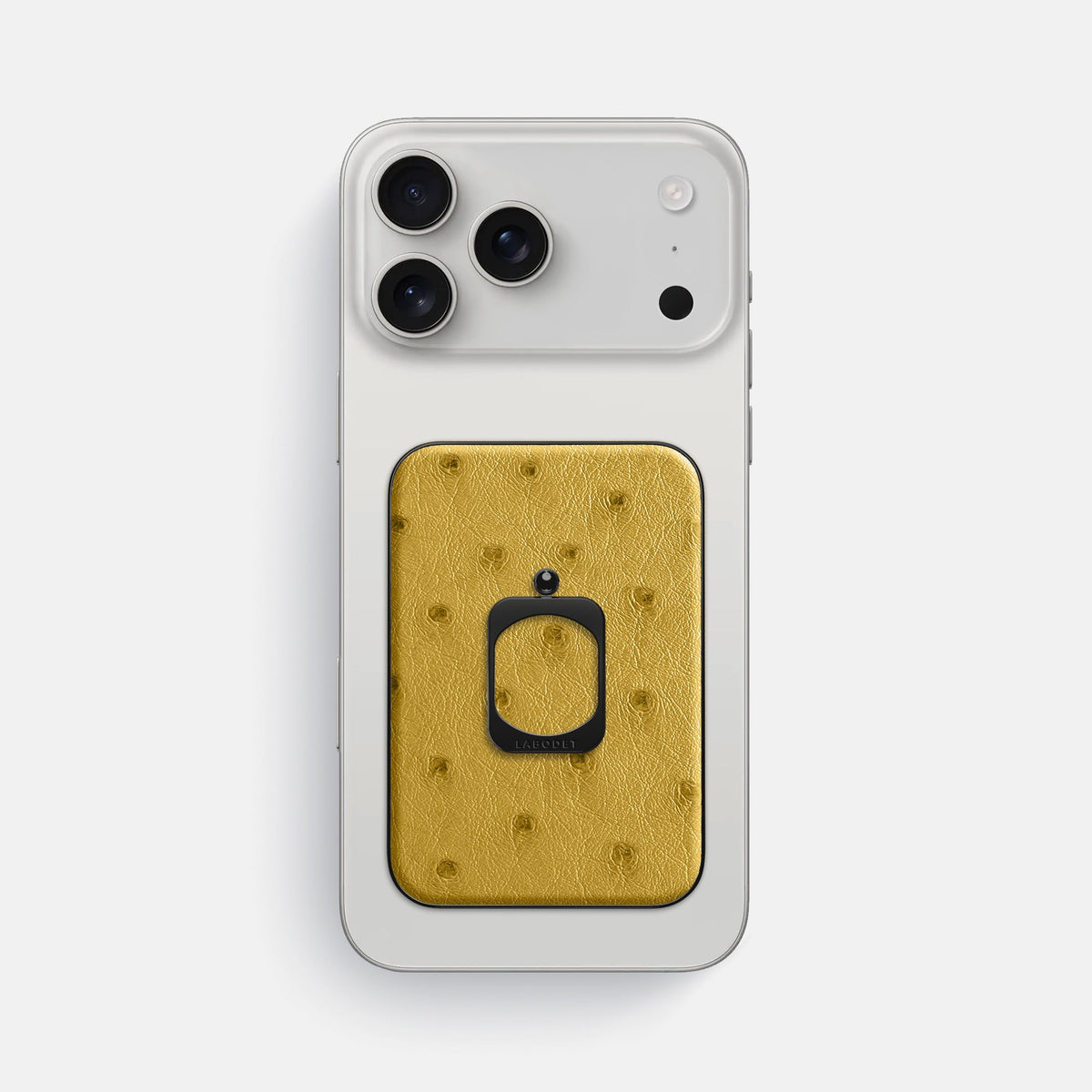 MagSafe Ring For iPhone 18 Pro Max In Ostrich -2 | Gold-Black