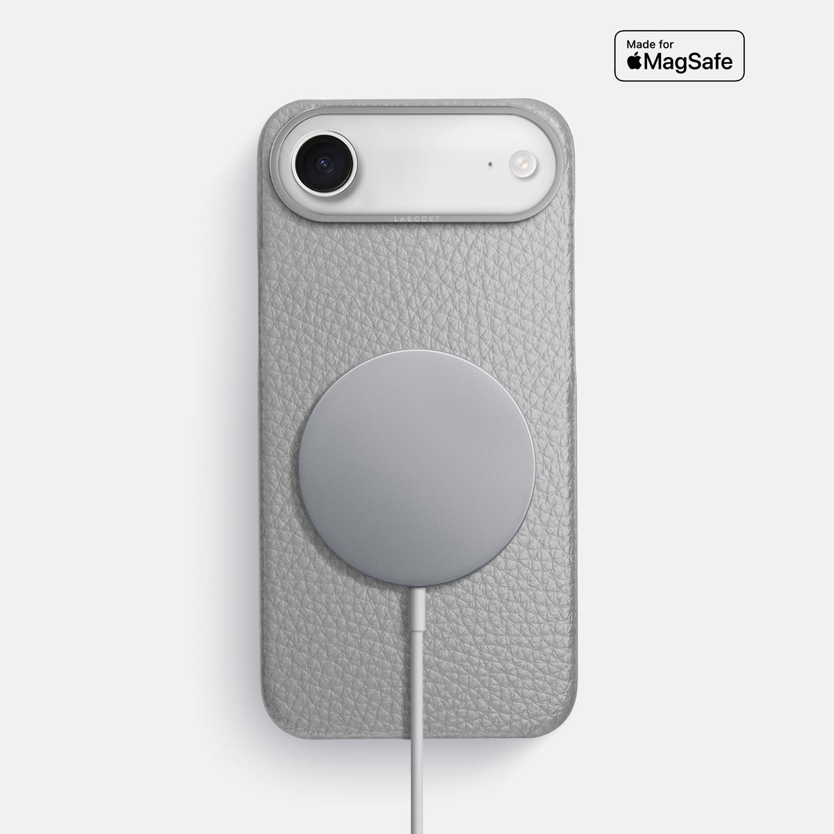 Classic Case For iPhone 17 Air In Calf -5 | Nuage-Steel