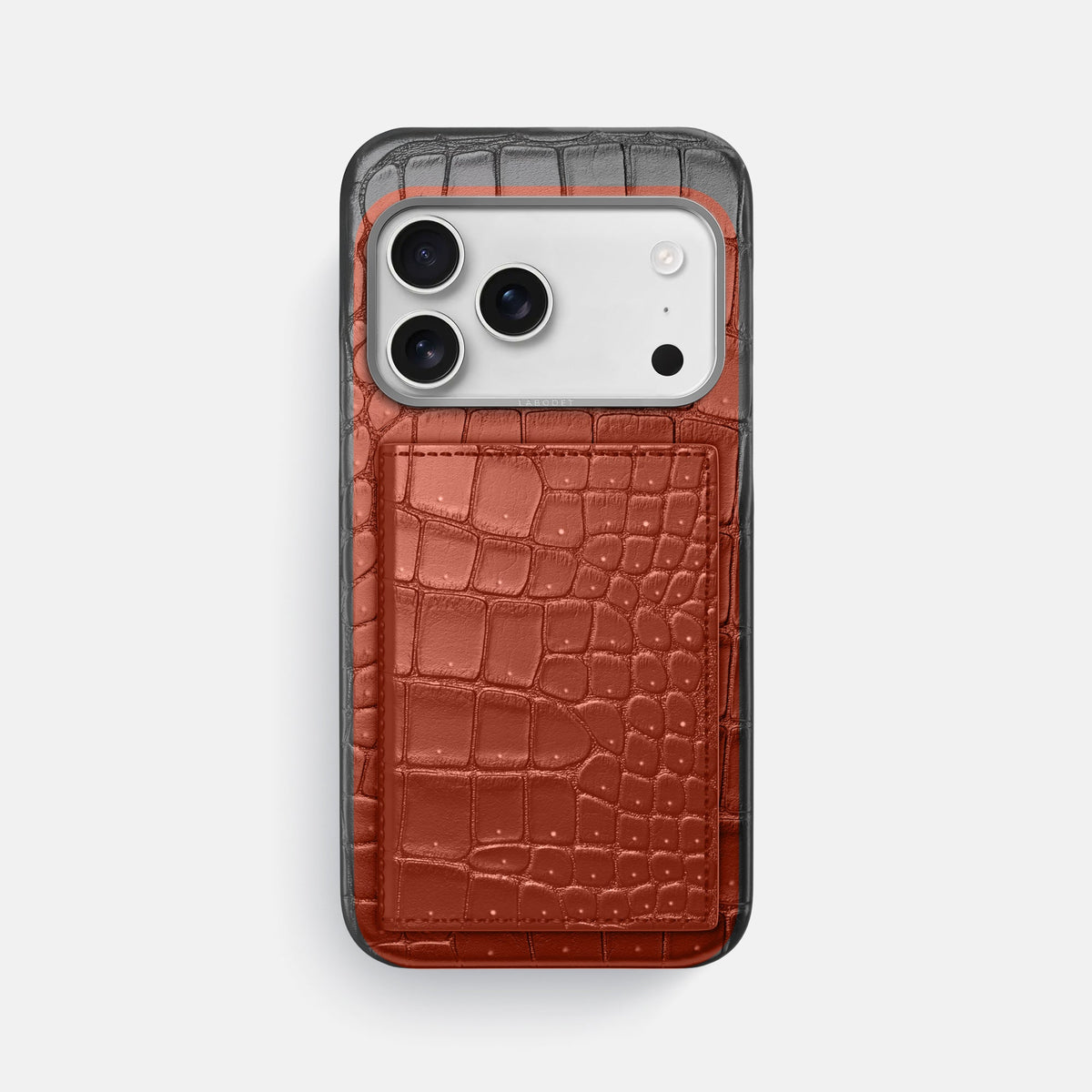 Bi-Fold Case For iPhone 18 Pro In Porosus Crocodile -1 | Nuts-Steel