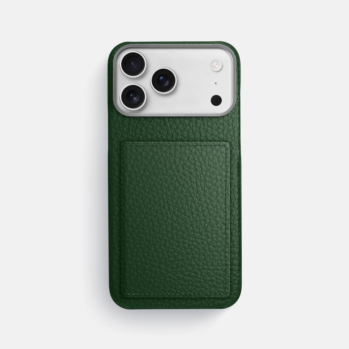 Bi-Fold Case For iPhone 18 Pro Max In Calf -1 | Dark-Green-Steel