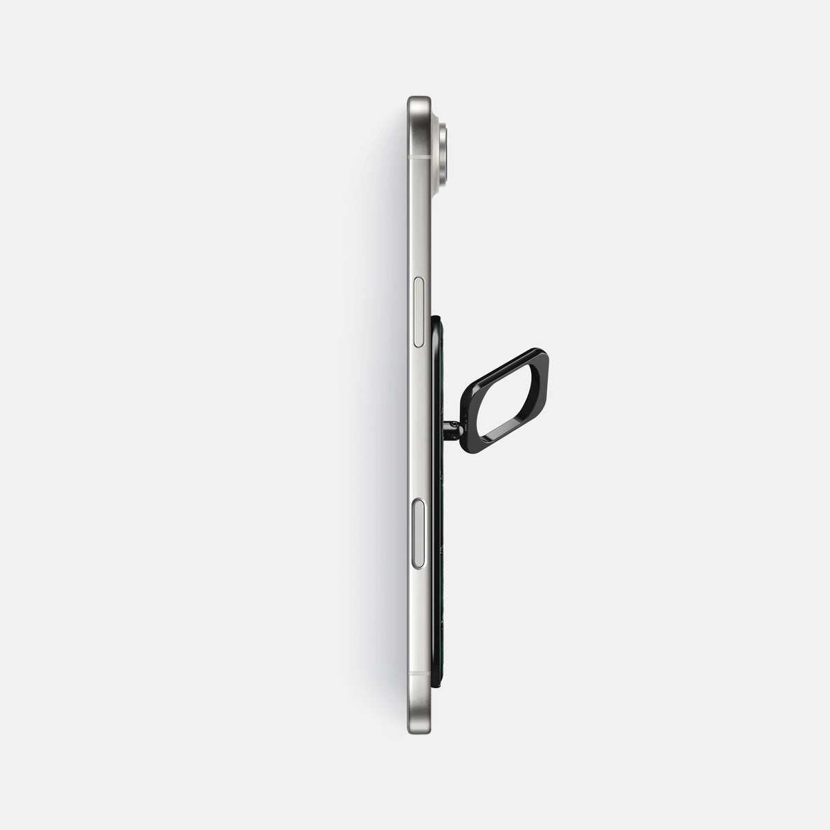 MagSafe Ring For iPhone 17 Air In Patina Alligator -3 | Green-Black
