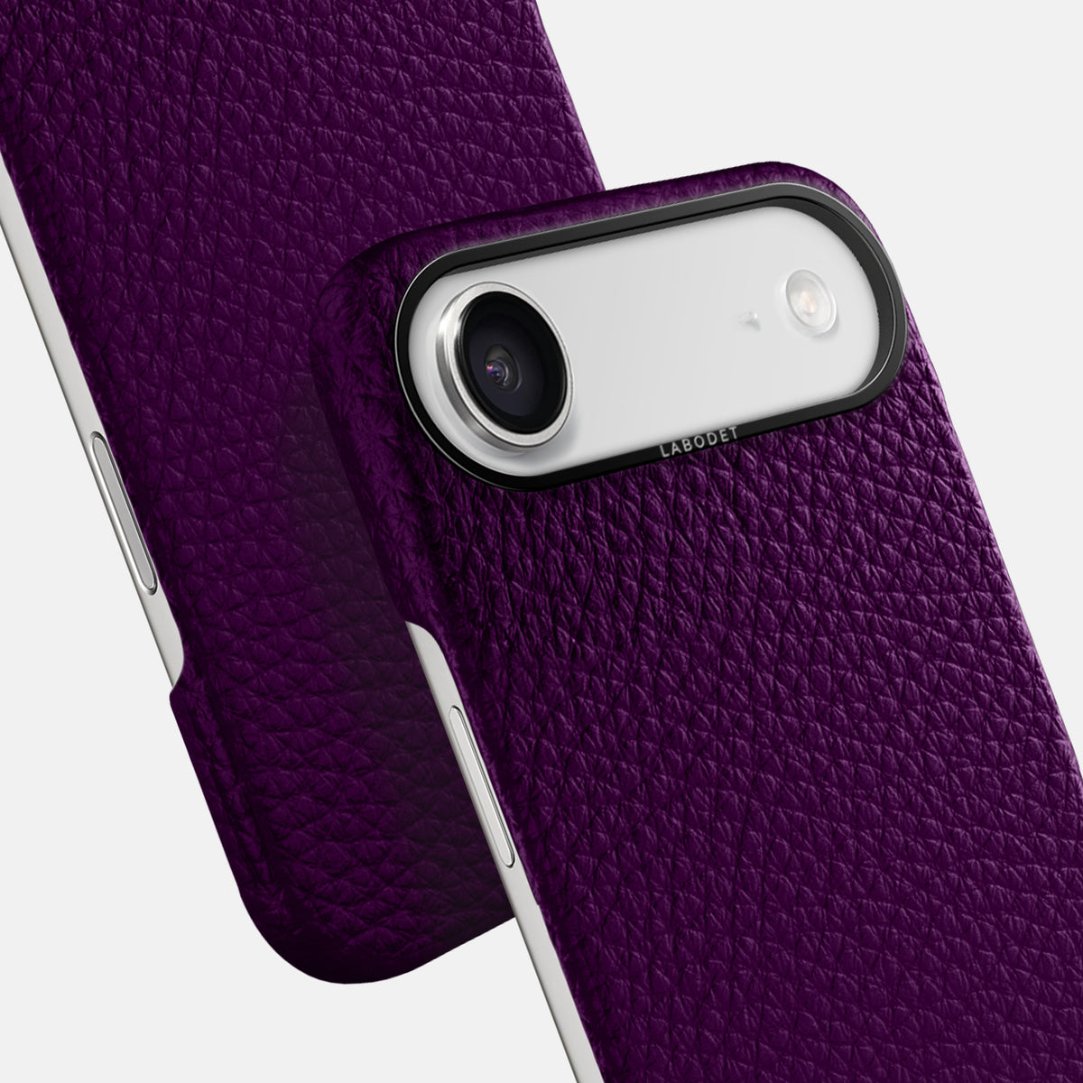 Classic Case For iPhone 17 Air In Calf -6 | Violet-Black