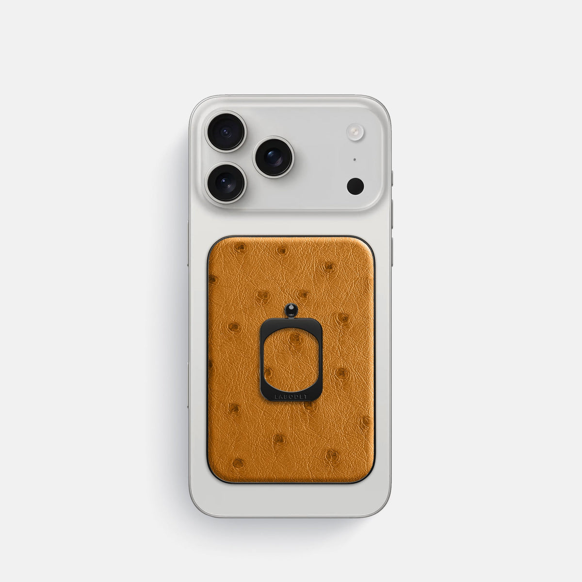 MagSafe Ring For iPhone 18 Pro In Ostrich -2 | Chestnut-Black