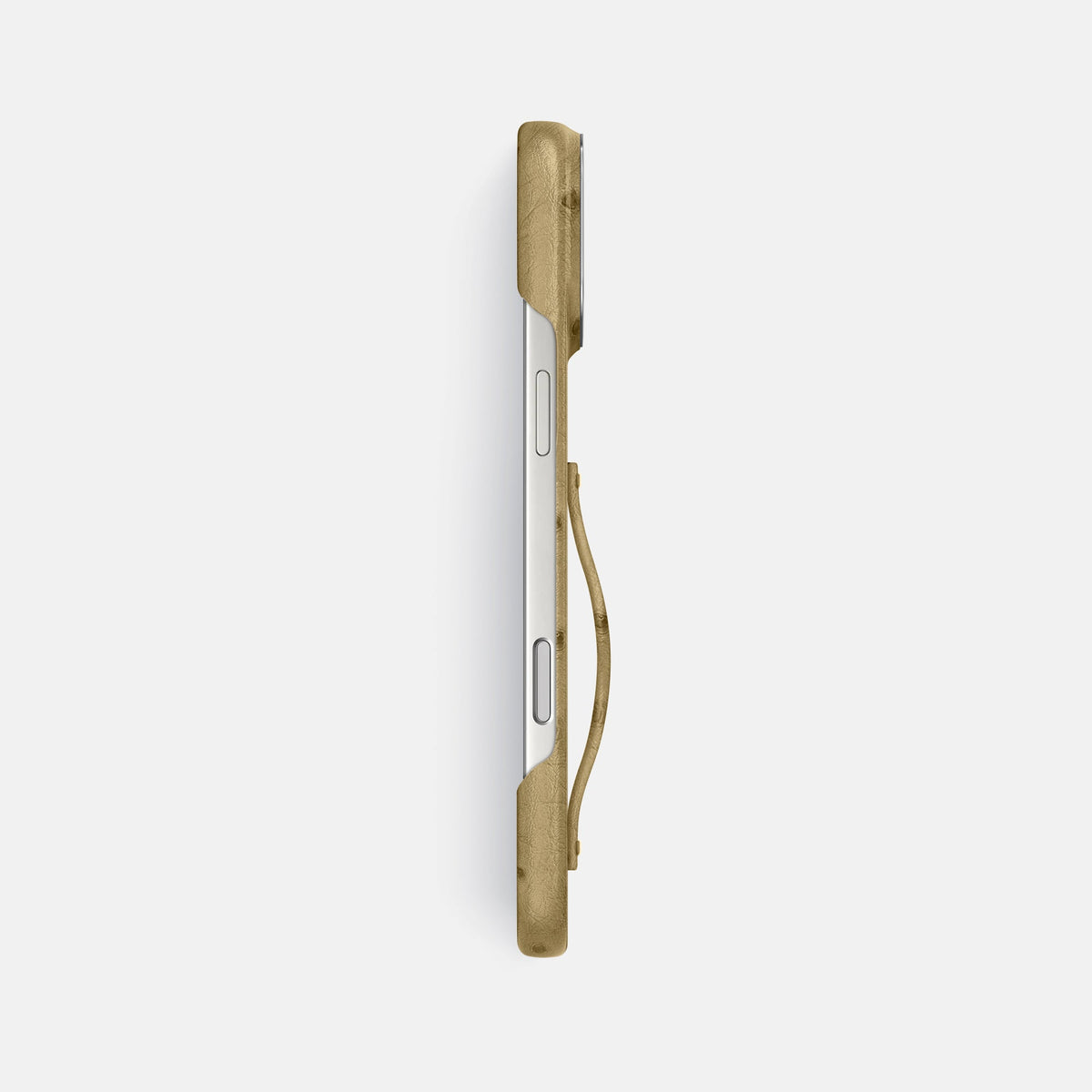 Finger Case For iPhone 18 Pro Max In Ostrich -3 | Desert-Sand-Steel