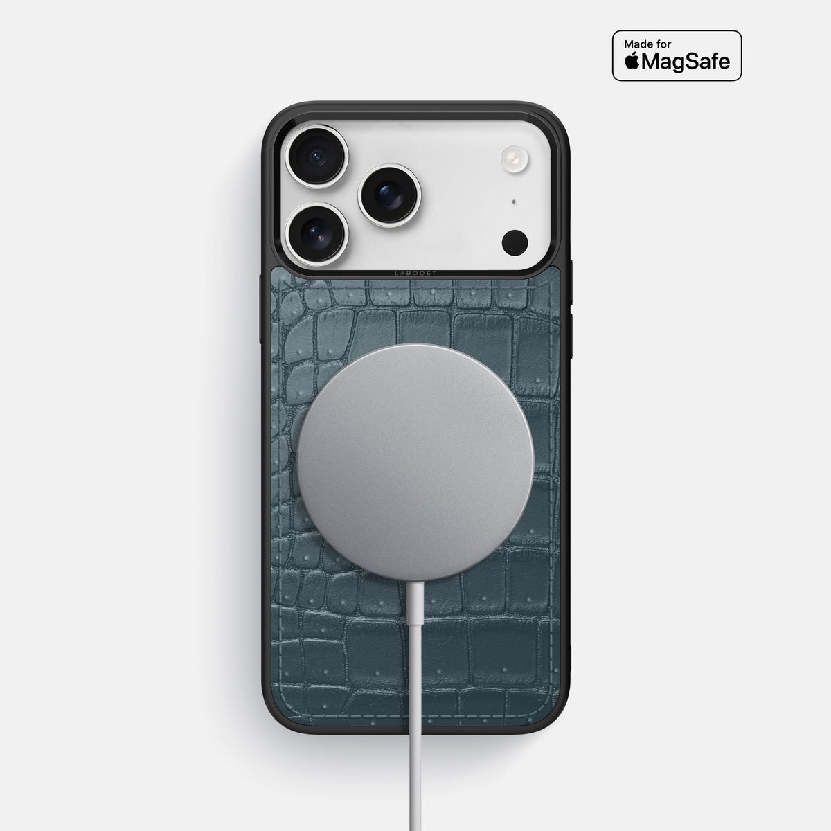 Sport Case For iPhone 18 Pro Max In Porosus Crocodile -5 | Denim