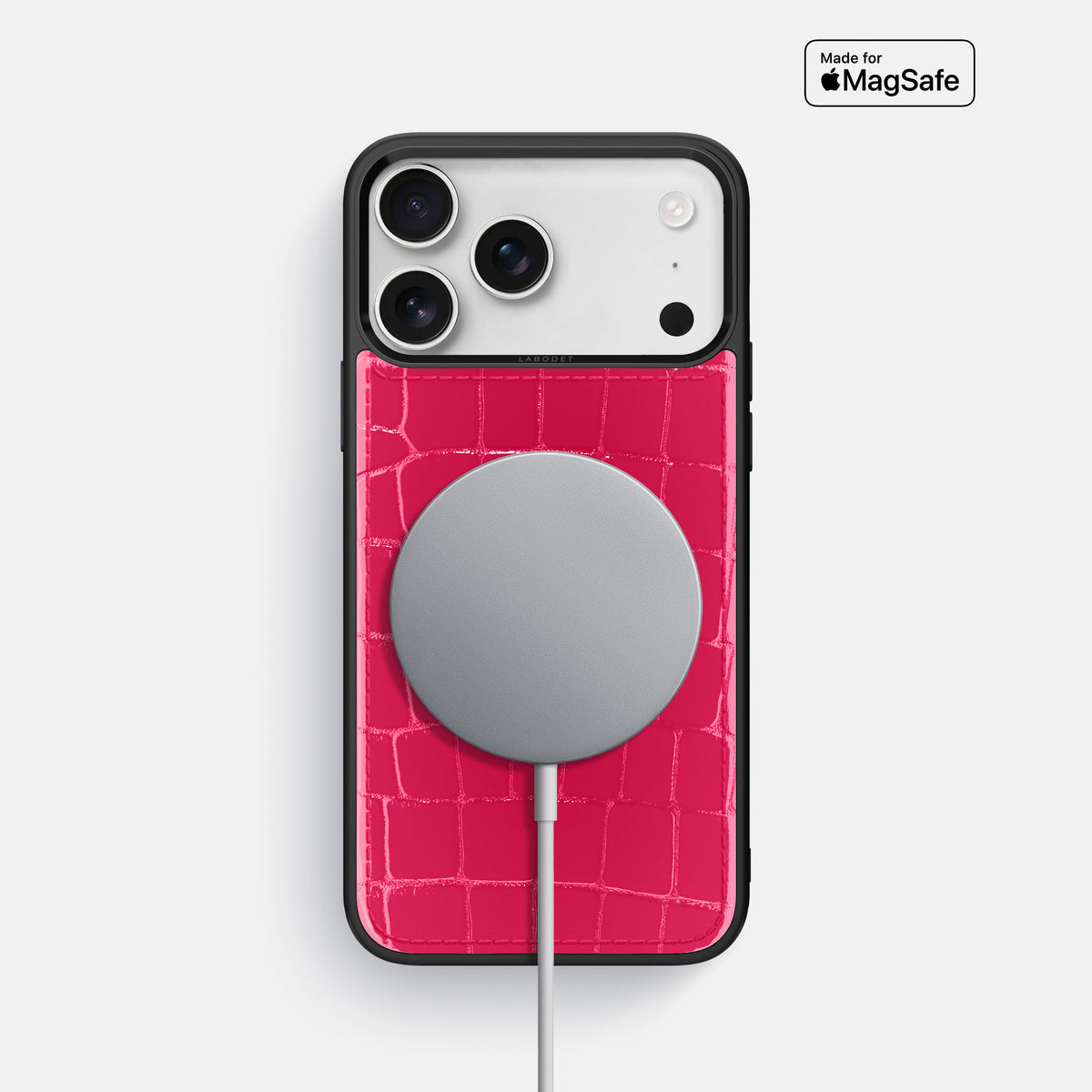 Sport Case For iPhone 17 Pro Max In Shiny Alligator -5 | Pink-Panther
