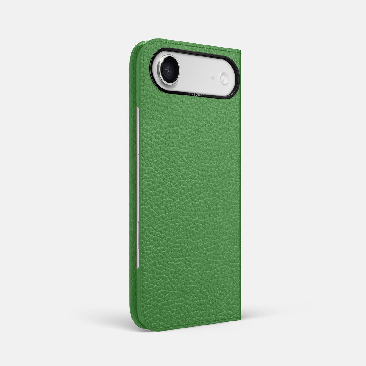 Folio Case For iPhone 17 Air In Calf -1 | Herb-Black