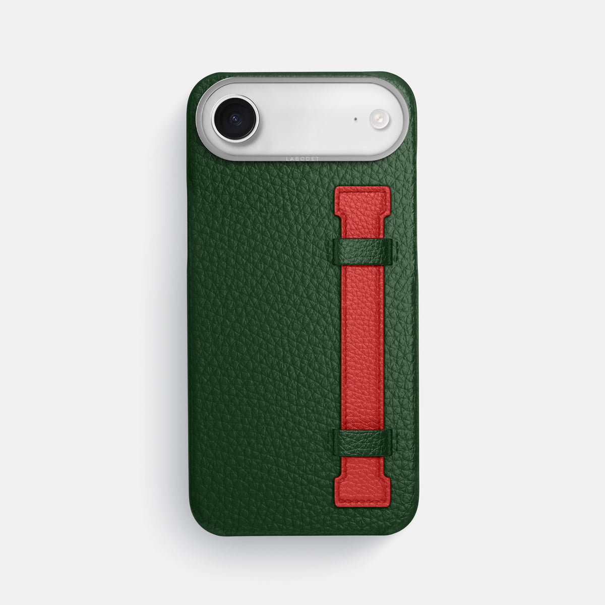 Handle Case Coloré For iPhone 17 Air In Calf -1 | Dark-Green-Steel