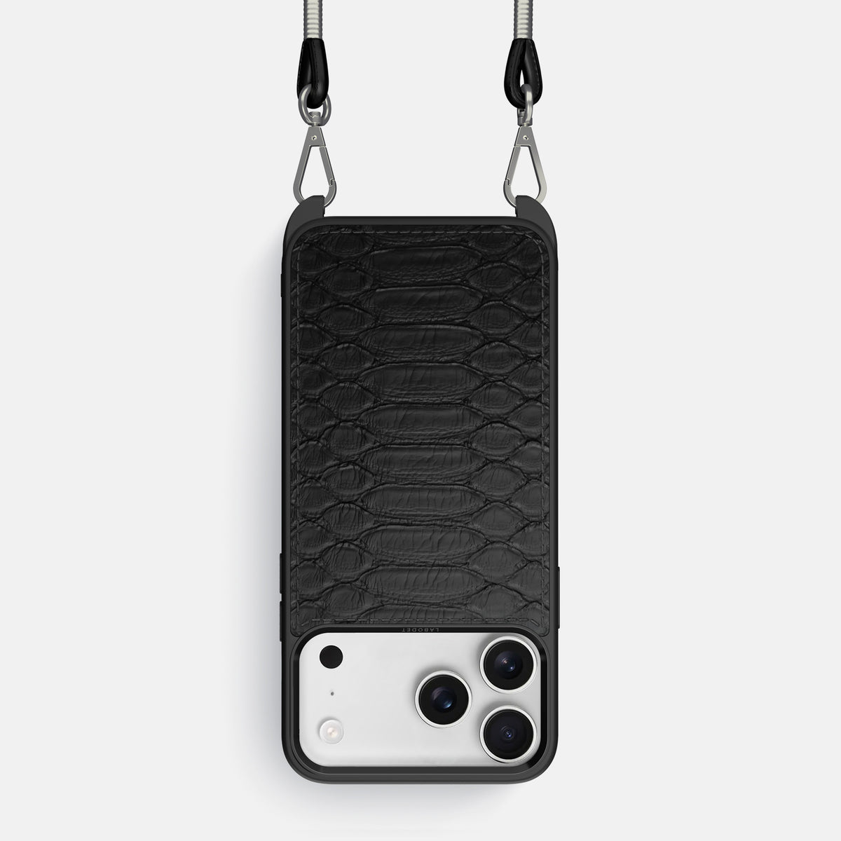 Crossbody Sport Case For iPhone 17 Pro In Python -1 | Black