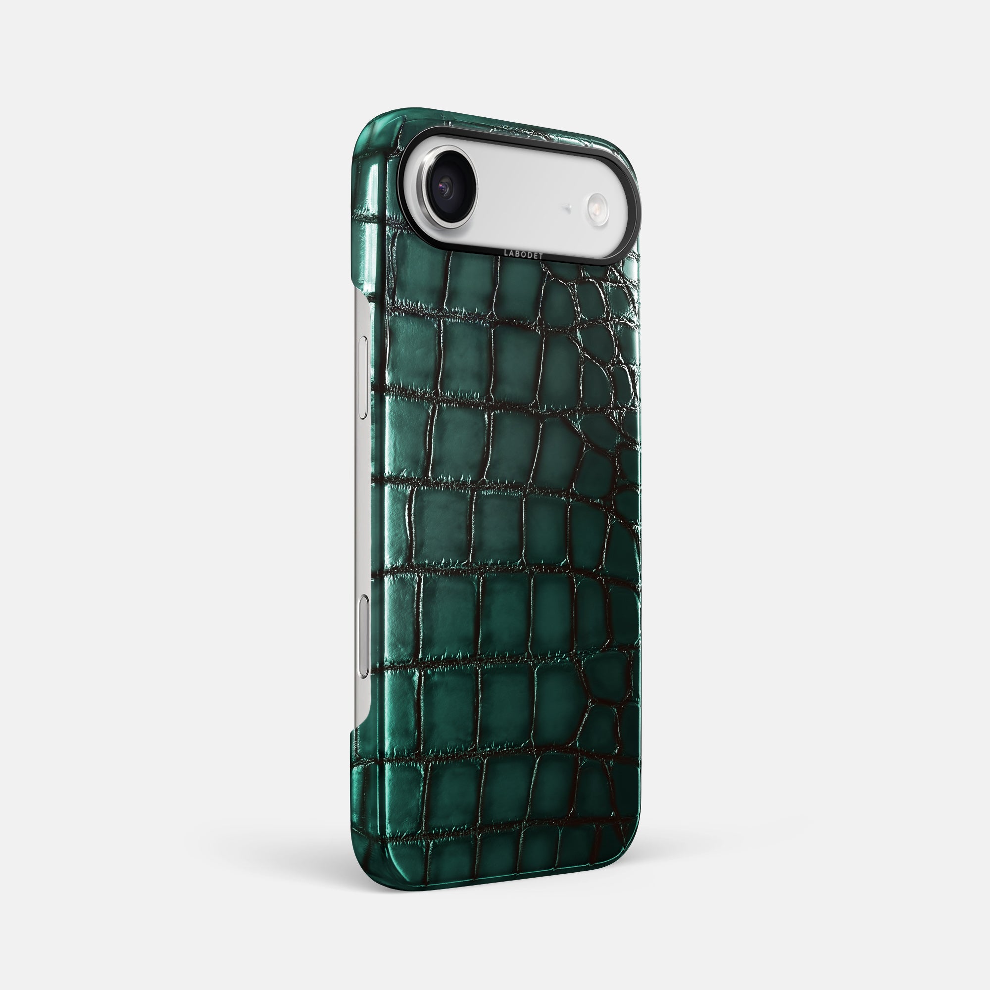 LABODÉT クロコダイル風グリーンケース Classic Case For iPhone 17 Air In Patina Alligator · Labodet