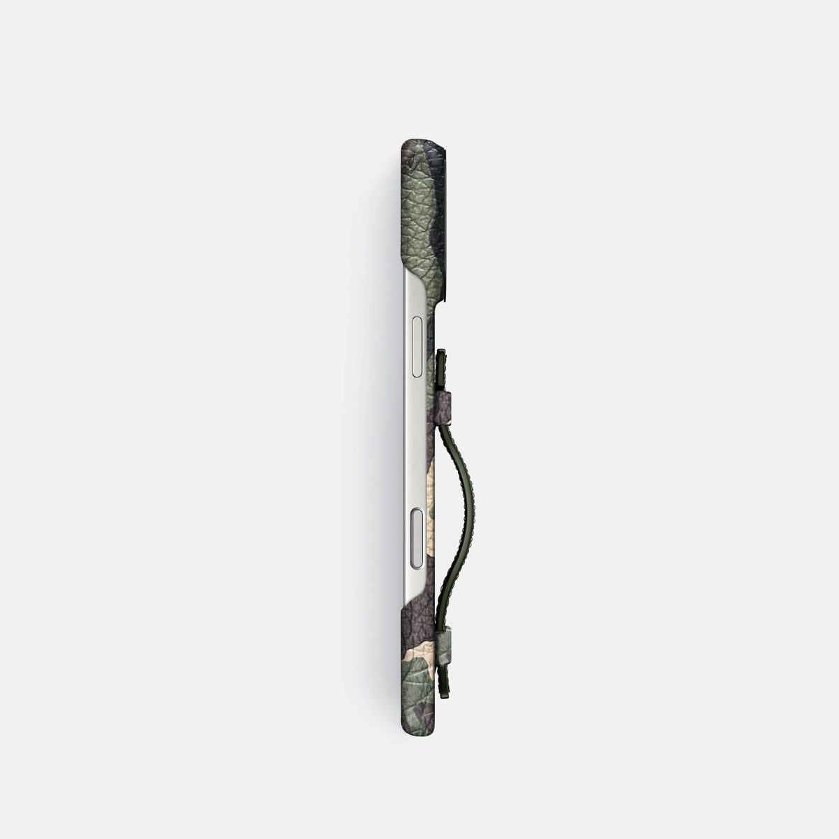 Handle Case For iPhone 18 Pro In Calf -3 | Camouflage-Black
