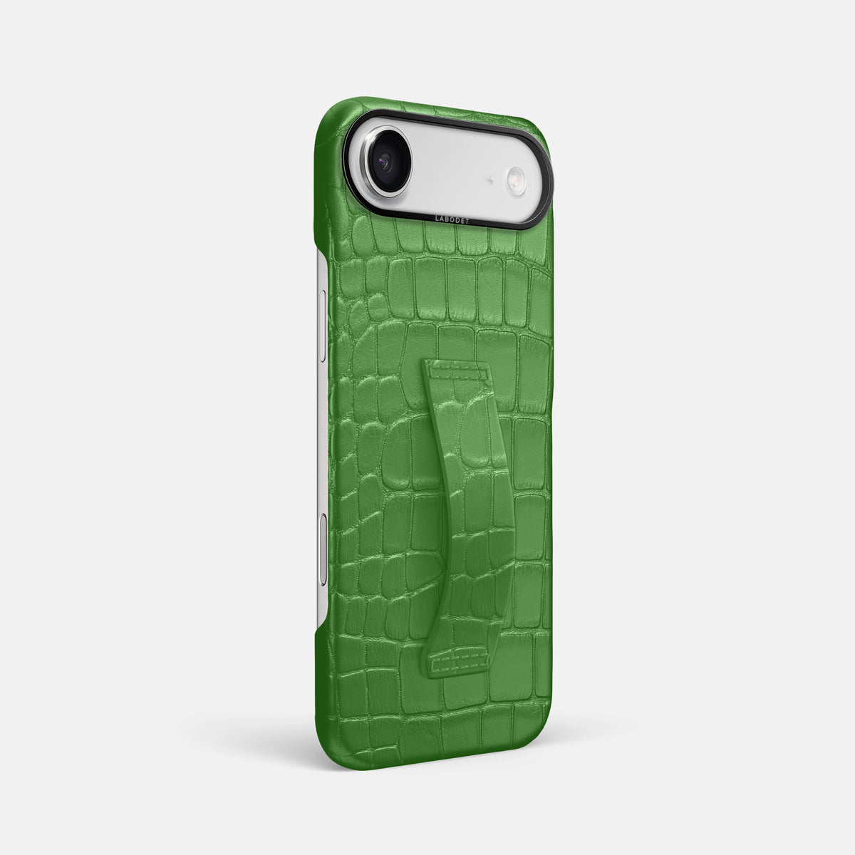 Finger Case For iPhone 17 Air In Alligator -2 | Apple-Green-Black
