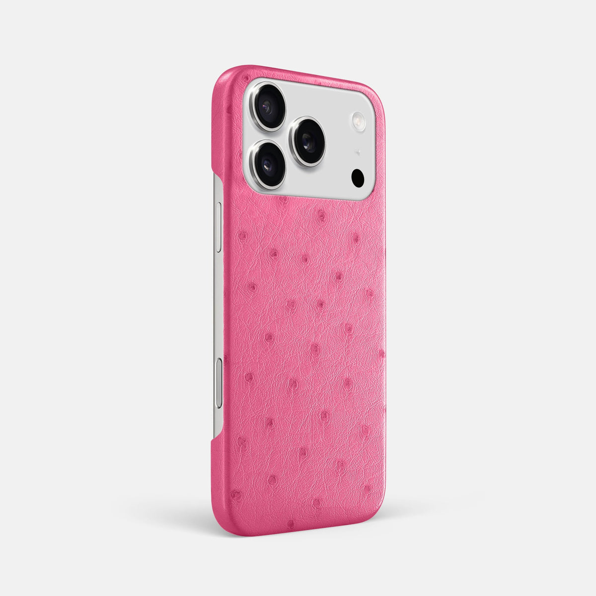 Slim Case For iPhone 18 Pro Max In Ostrich -2 | Pink