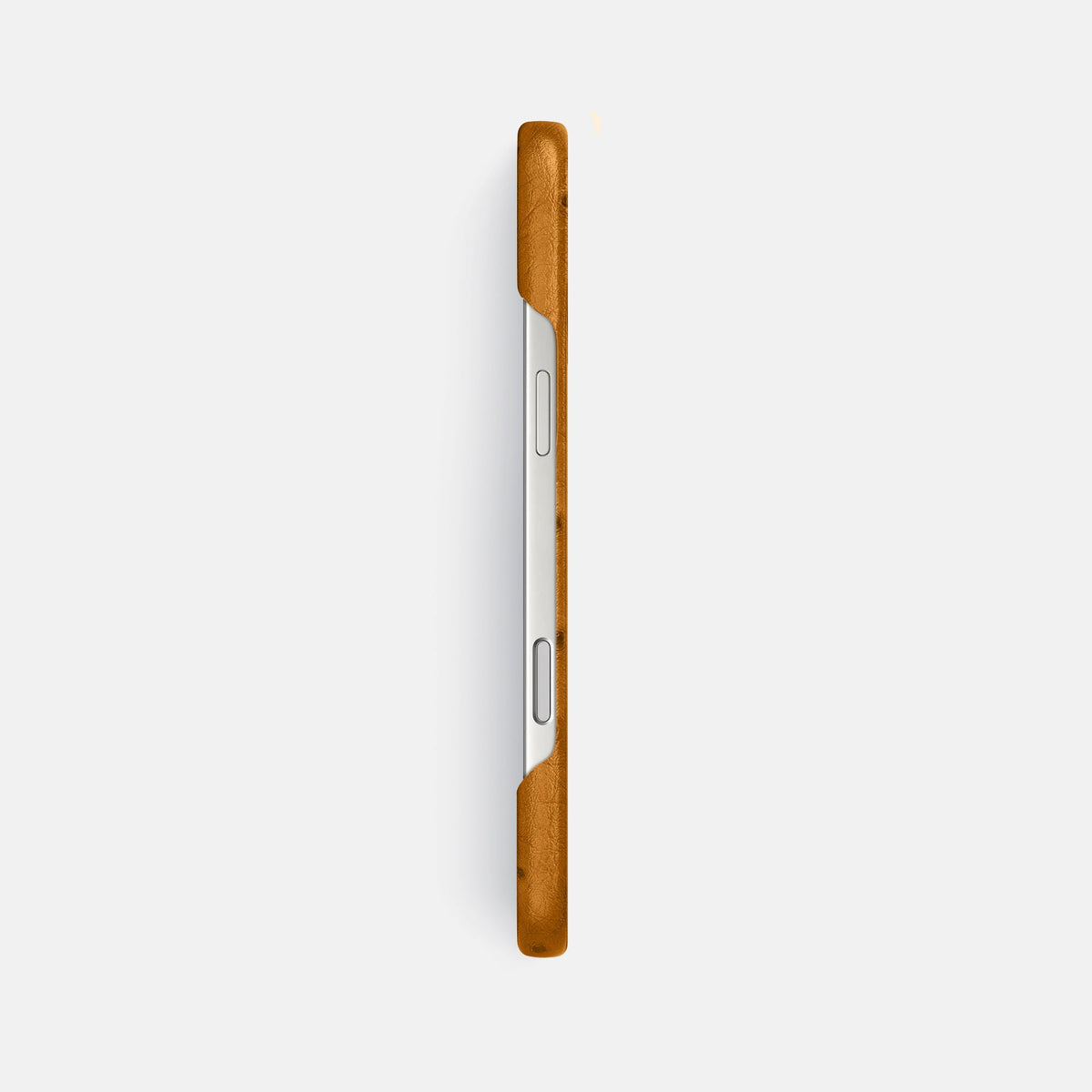 Slim Case For iPhone 18 Pro Max In Ostrich -3 | Chestnut