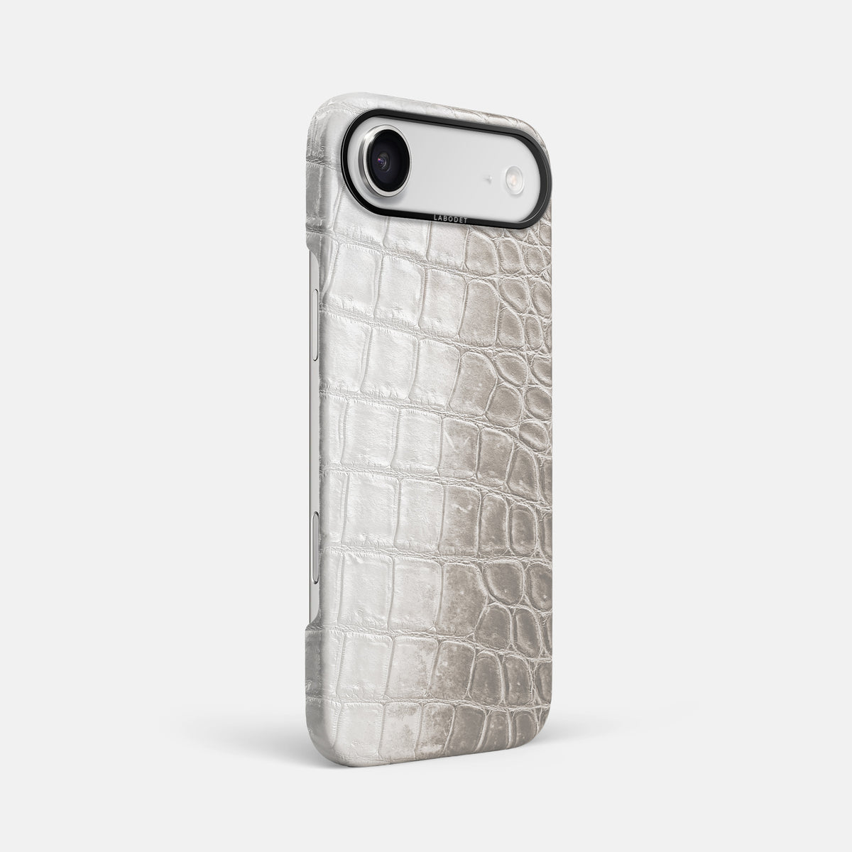 Classic Case For iPhone 17 Air In Himalayan Crocodile -2 | Grey-Black
