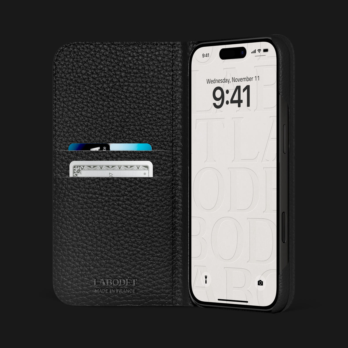 Folio Case Edition Black For iPhone 17 Pro Max In Alligator -2 | Edition-Black-Black