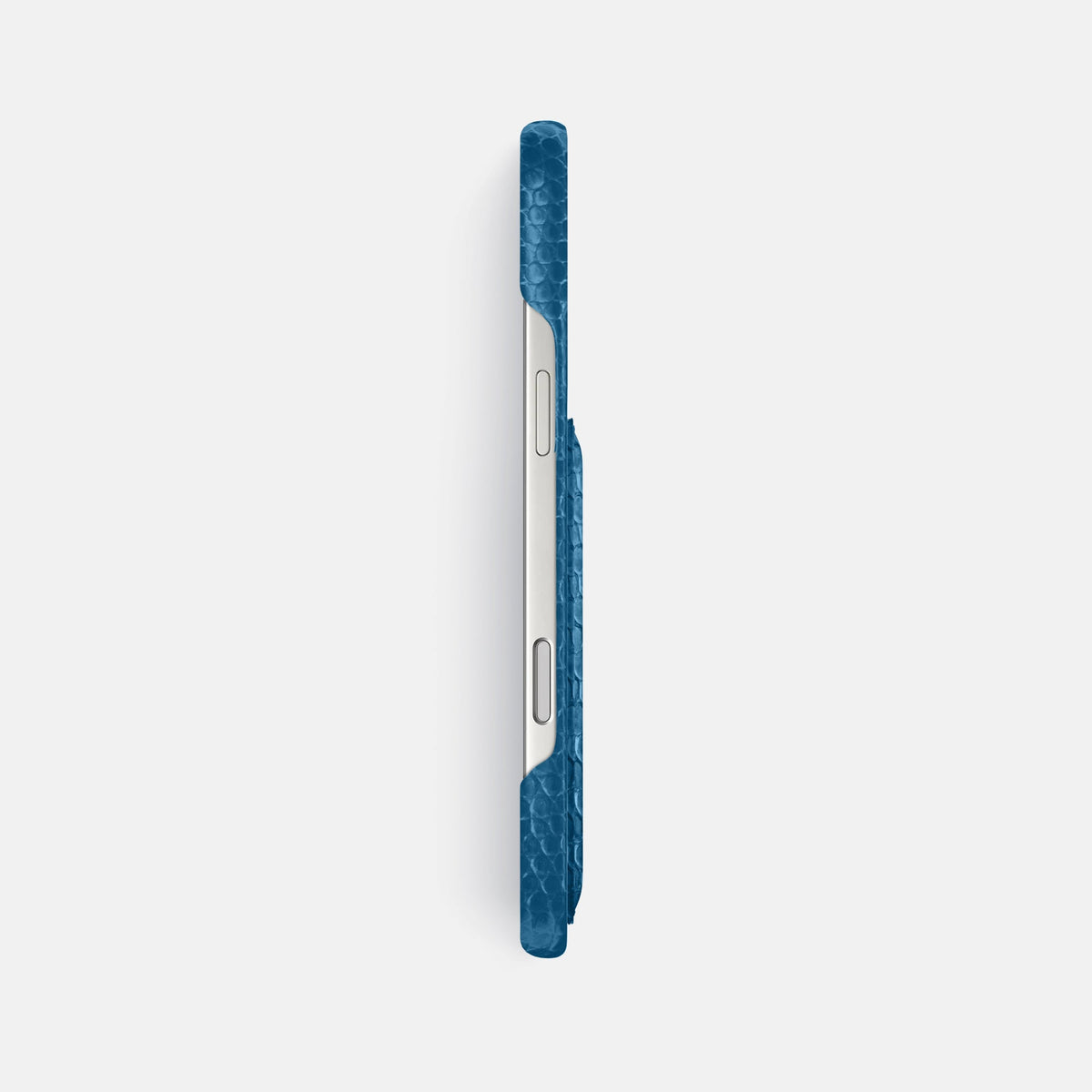 Slim Card Case For iPhone 18 Pro Max In Lizard -3 | Blue