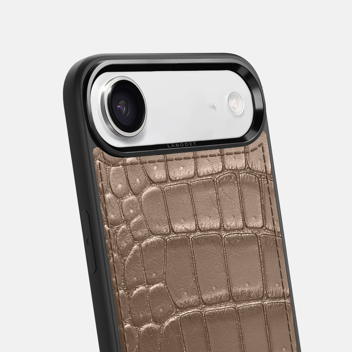 Sport Case For iPhone 17 Air In Porosus Crocodile -6 | Fur-Brown