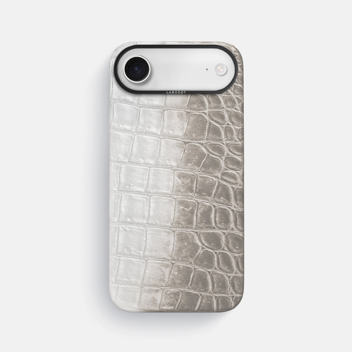 Classic Case For iPhone 17 Air In Himalayan Crocodile -1 | Grey-Black