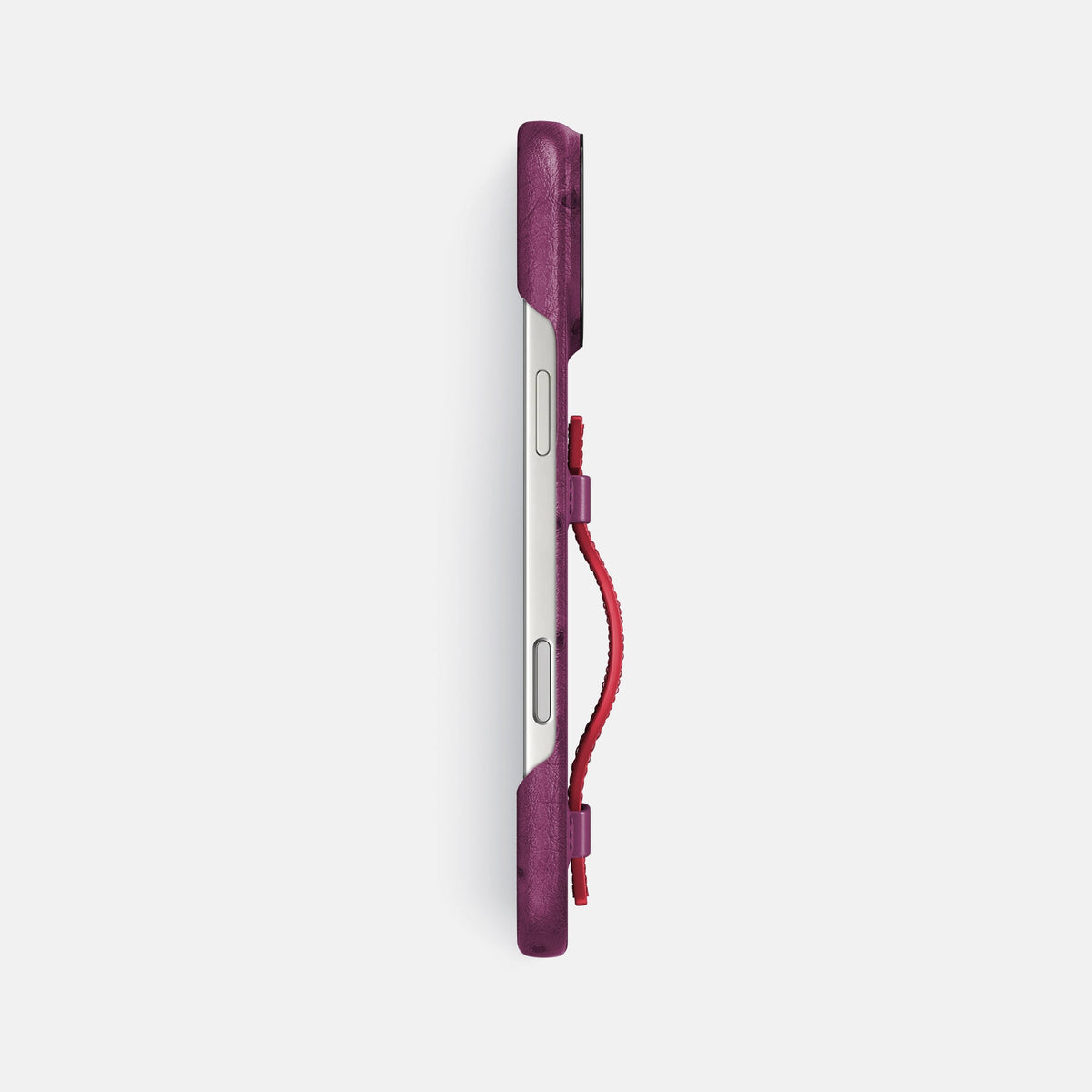Handle Case Coloré For iPhone 18 Pro Max In Ostrich -3 | Purple-Black