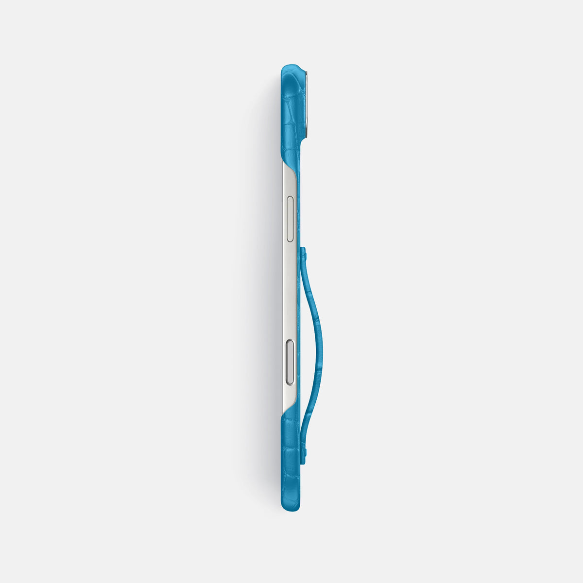 Finger Case For iPhone 17 Air In Alligator -3 | Curaçao-Blue-Steel