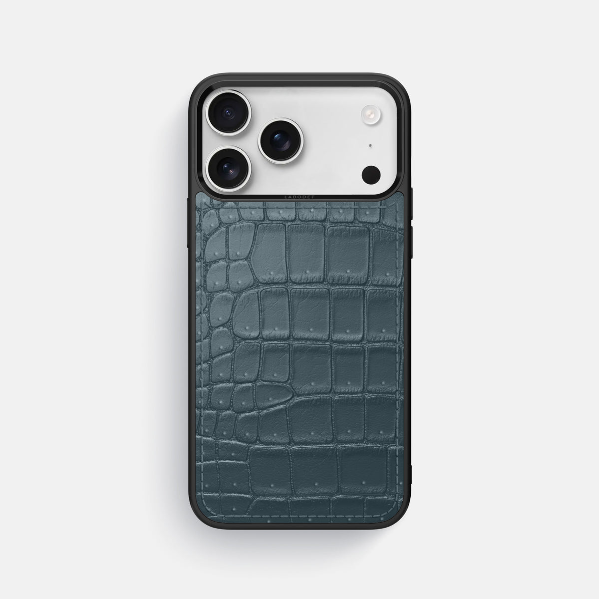 Sport Case For iPhone 17 Pro Max In Porosus Crocodile -1 | Denim