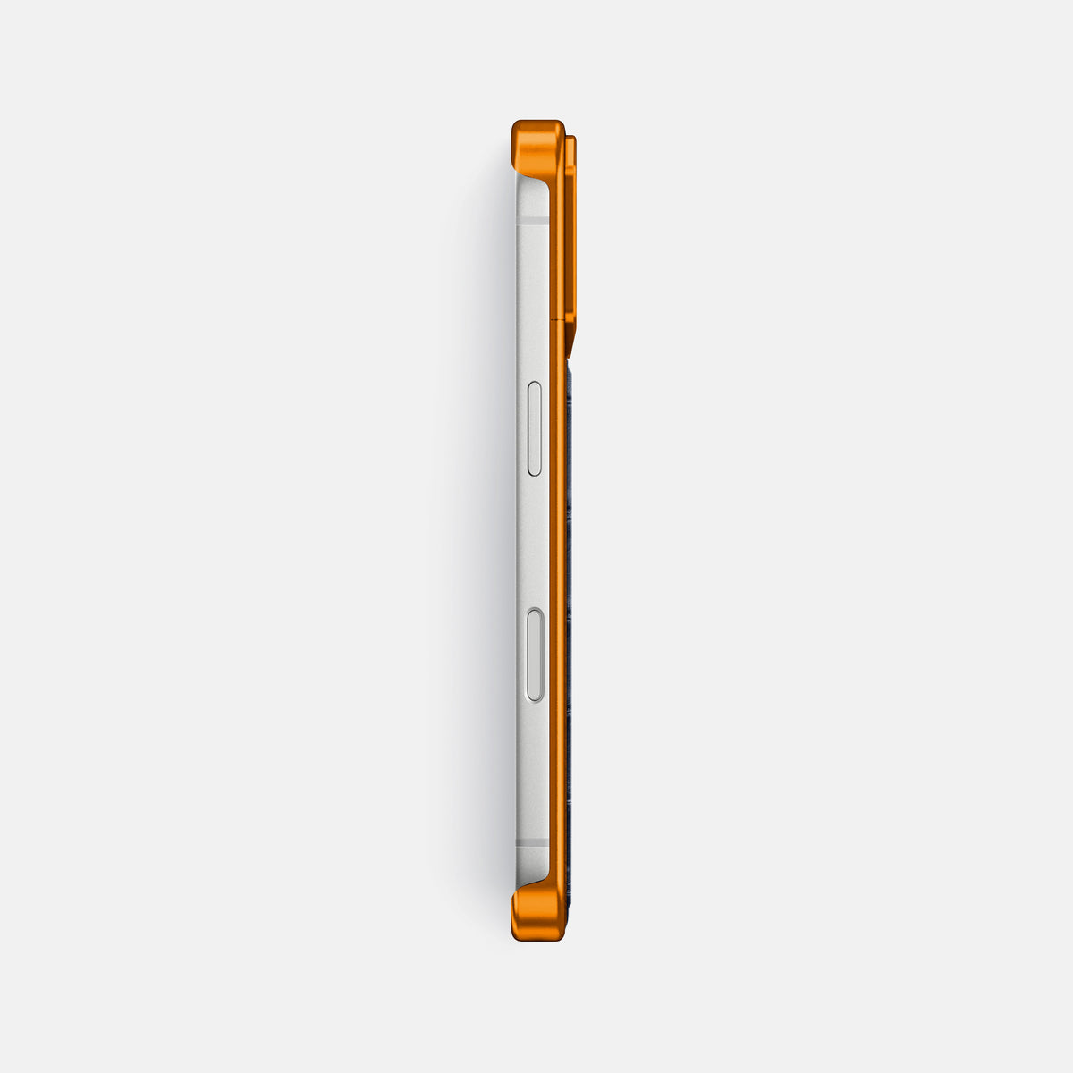 Metal Case For iPhone 17 Pro Max In Porosus Crocodile -3 | Deep-Blue-Sea-Orange
