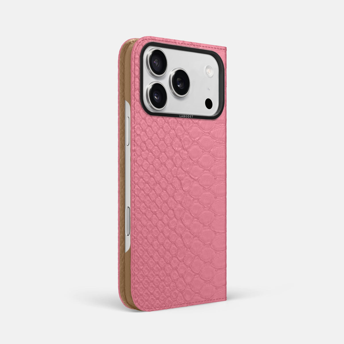 Folio Case For iPhone 18 Pro Max In Python -1 | Pink-Black