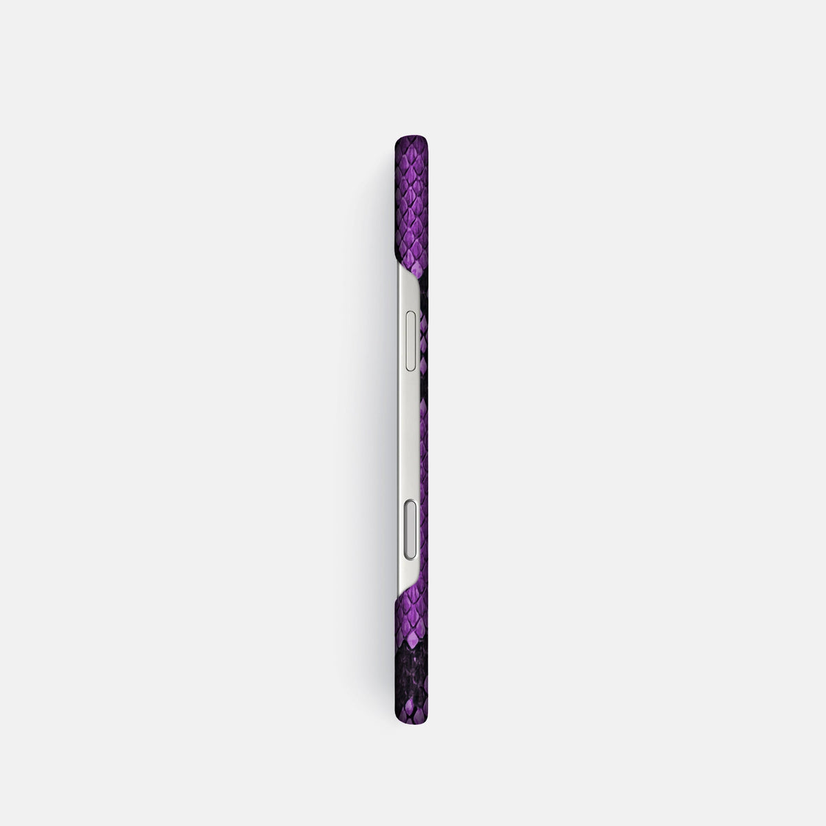 Slim Case For iPhone 18 Pro In Deluxe Python -3 | Purple