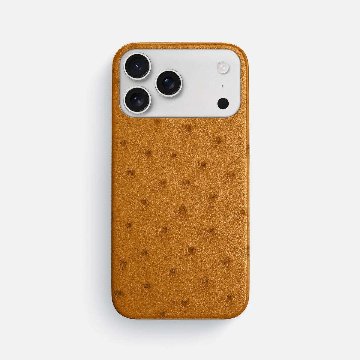 Slim Case For iPhone 18 Pro Max In Ostrich -1 | Chestnut