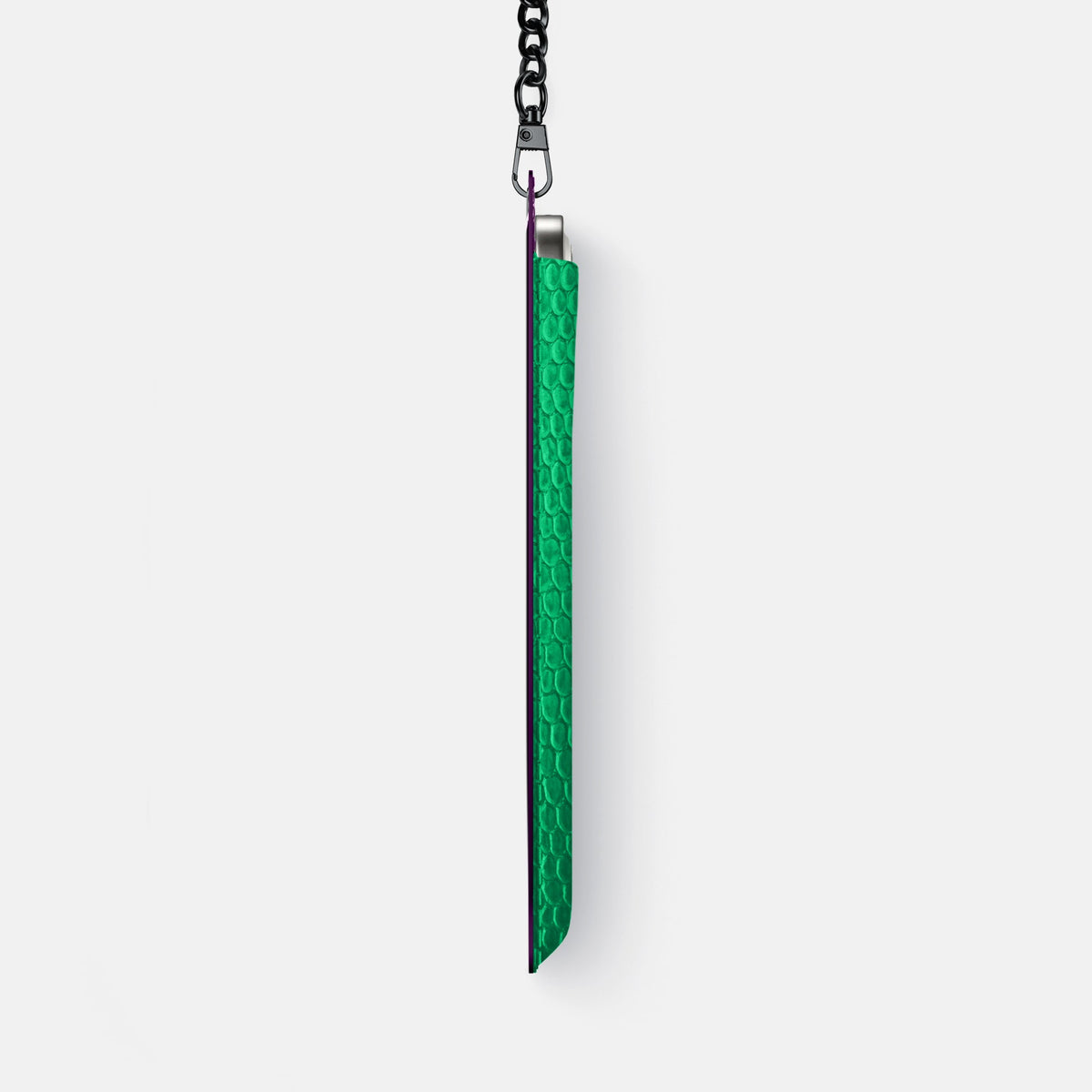 Crossbody Bag For iPhone 18 Pro Max In Lizard -4 | Apple-Green-Black