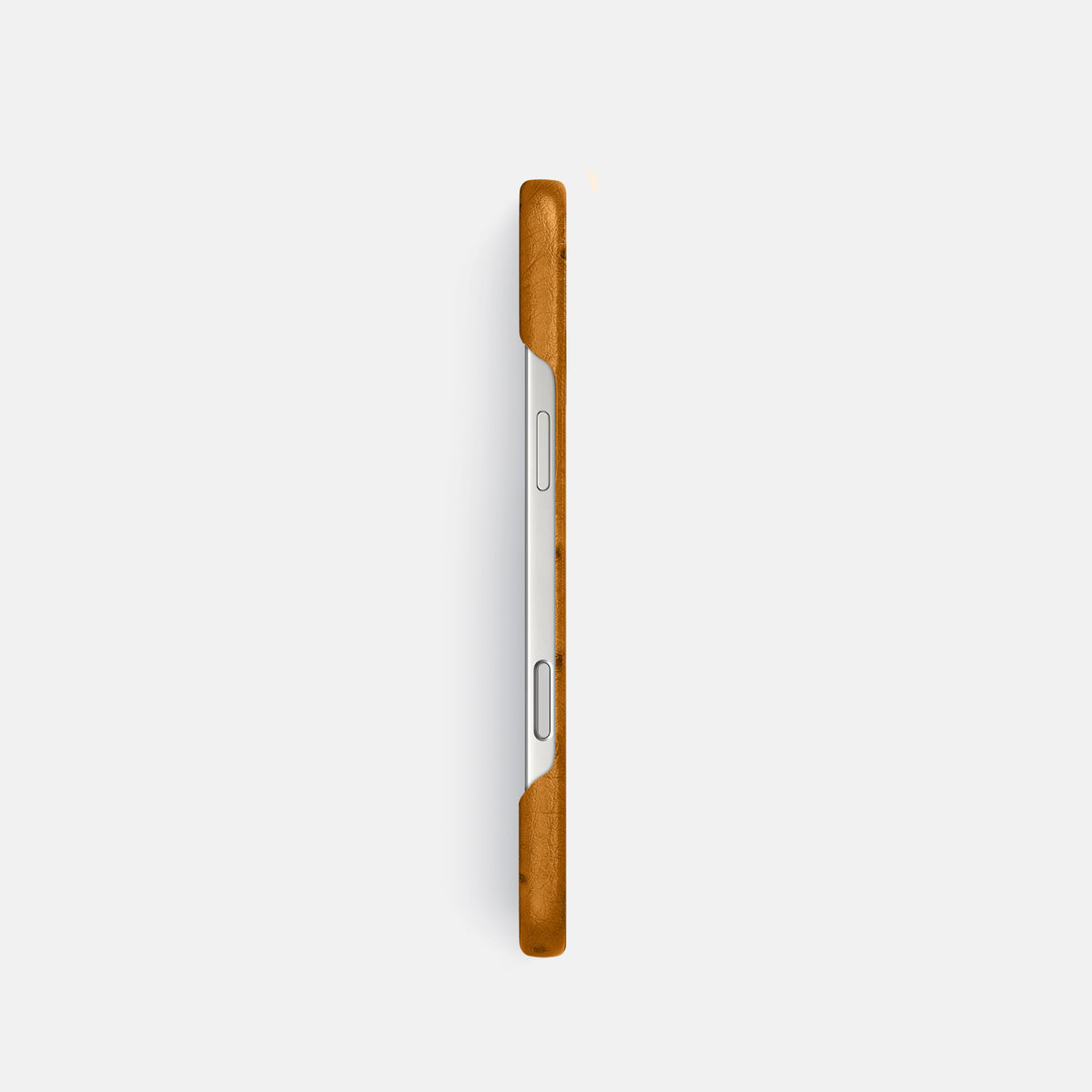 Slim Case For iPhone 17 Pro In Ostrich -3 | Chestnut
