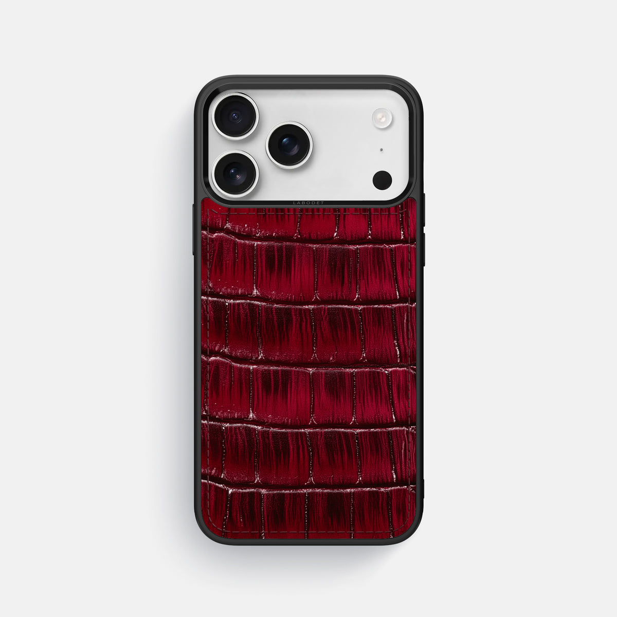 Sport Case For iPhone 17 Pro Max In Patina Alligator -1 | Havana-Burgundy