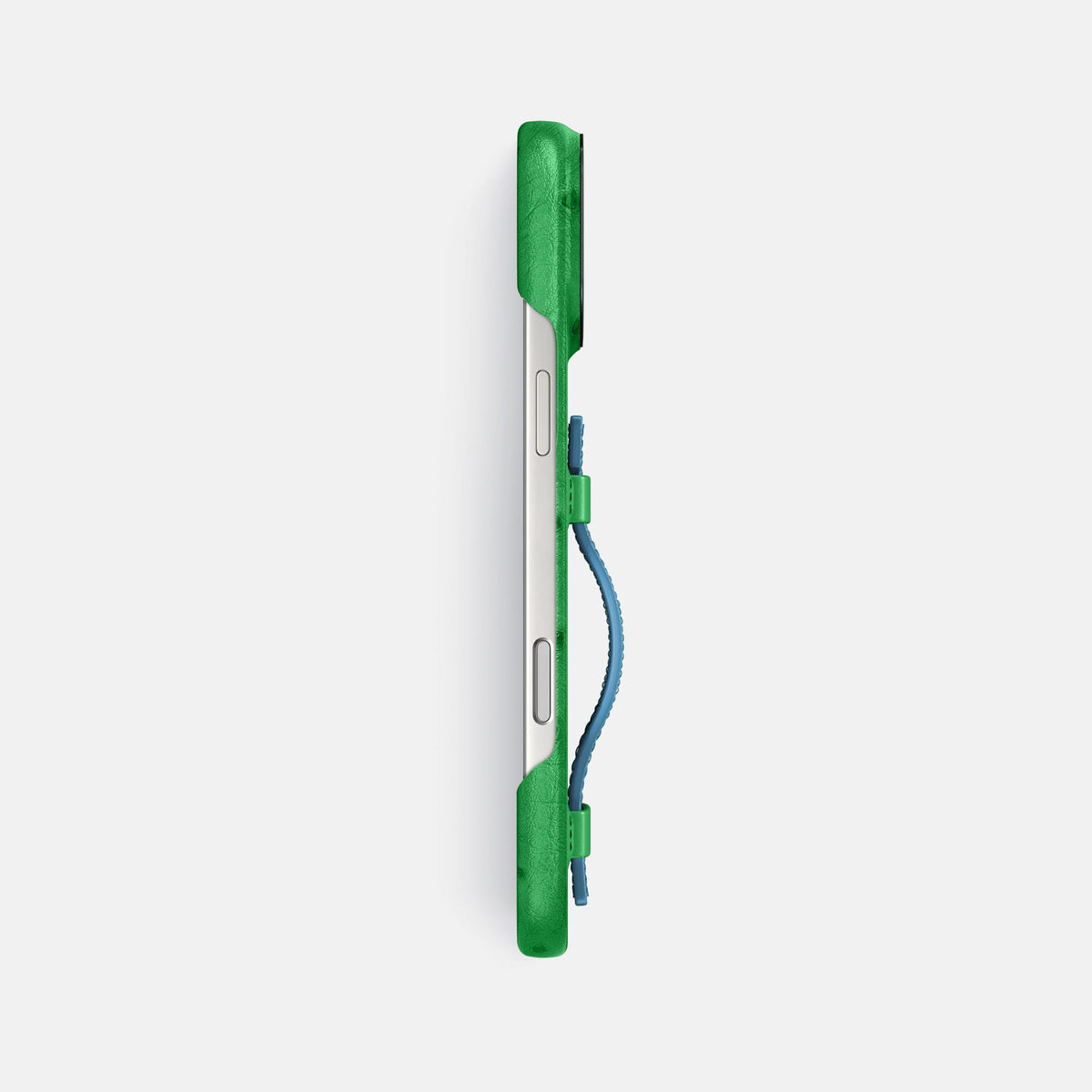Handle Case Coloré For iPhone 18 Pro Max In Ostrich -3 | Kentucky-Green-Black