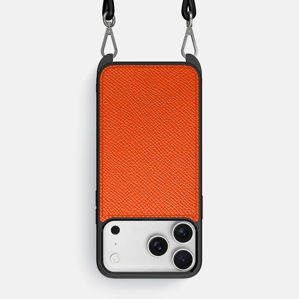 Crossbody Sport Case For iPhone 18 Pro Max In Epsom-Style Calf -1 | Orange