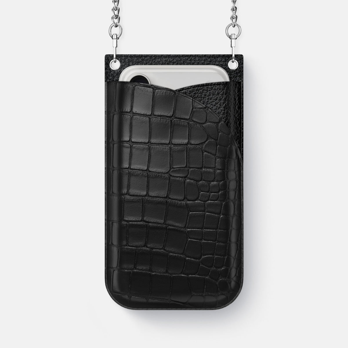 Crossbody Bag For iPhone 17 Pro In Alligator