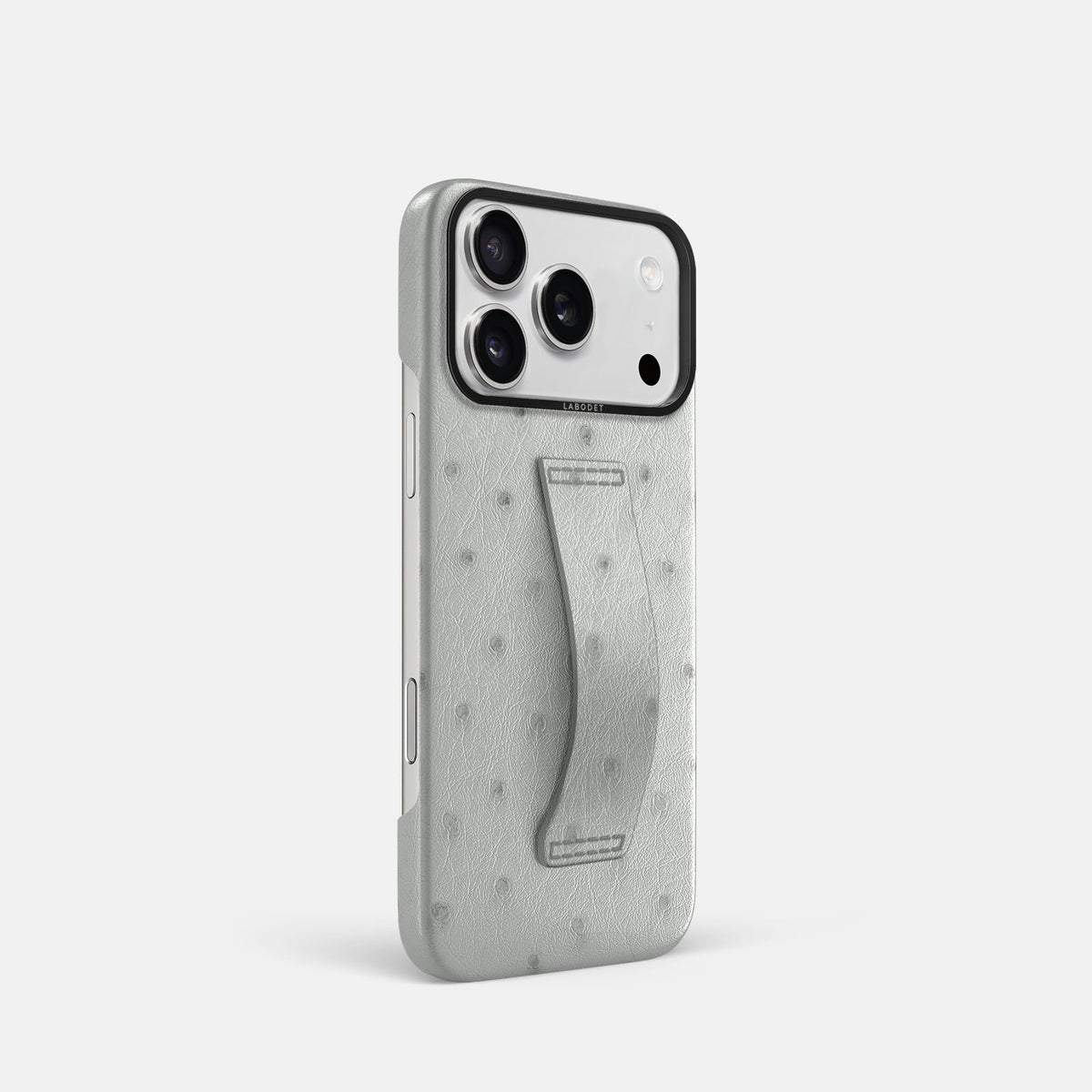 Finger Case For iPhone 18 Pro In Ostrich -2 | White-Black