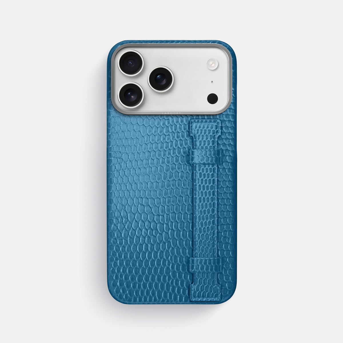 Handle Case For iPhone 17 Pro Max In Lizard -1 | Blue-Steel