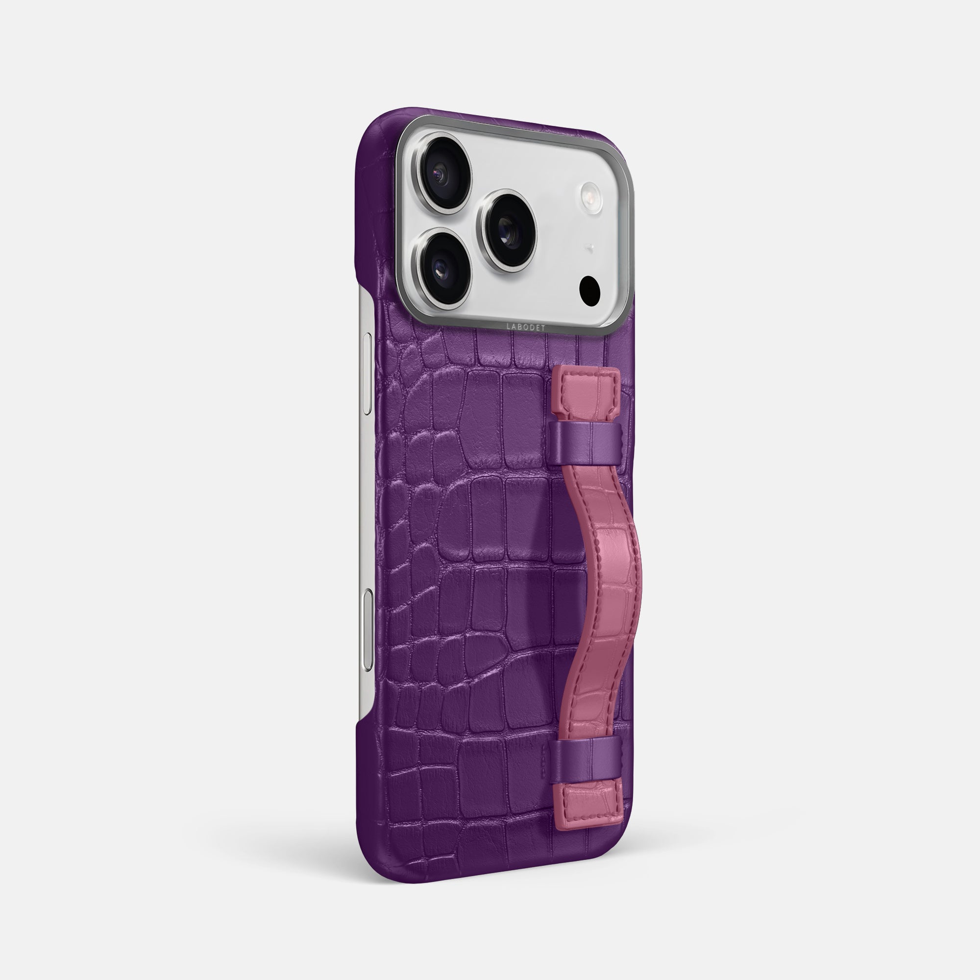 Handle Case Coloré For iPhone 17 Pro Max In Alligator · Labodet
