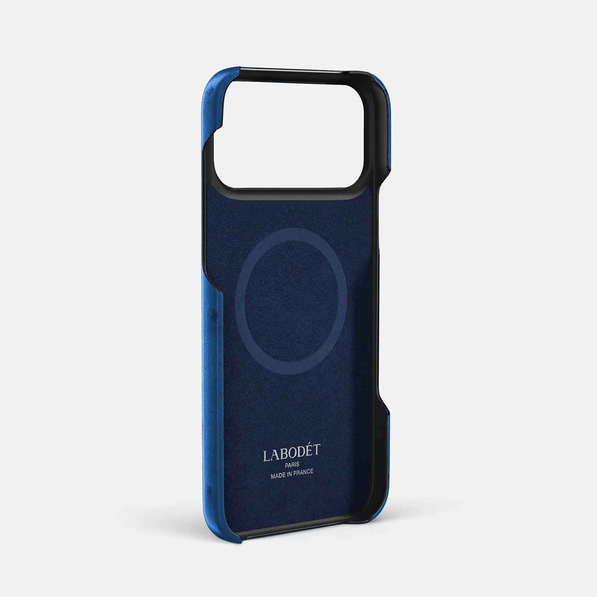 Slim Card Case For iPhone 18 Pro Max In Ostrich -4 | Royal-Blue