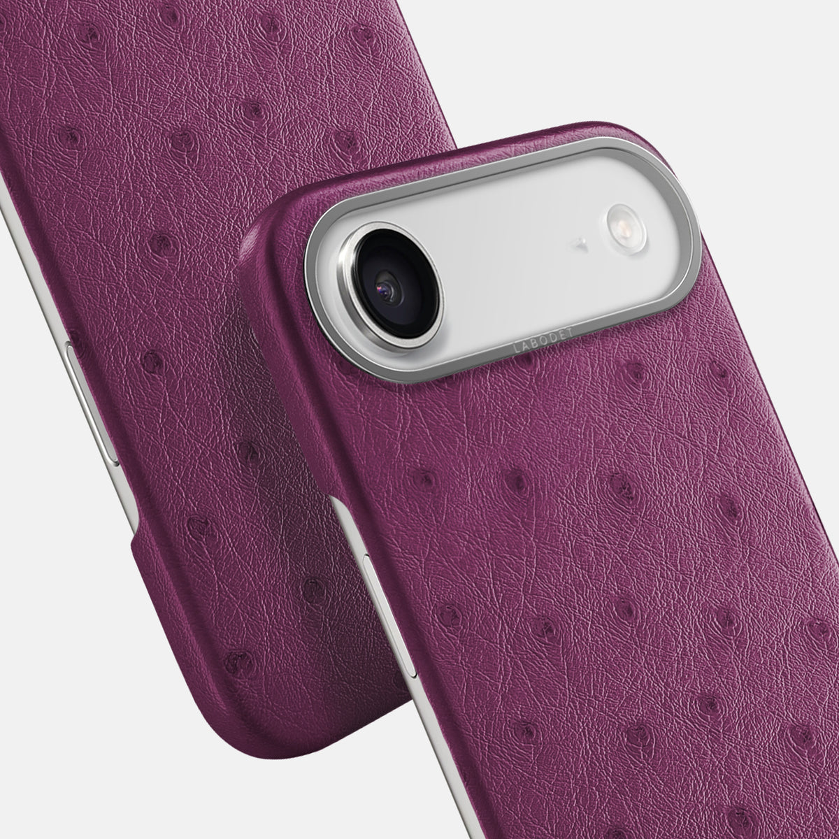 Classic Case For iPhone 17 Air In Ostrich -6 | Purple-Steel