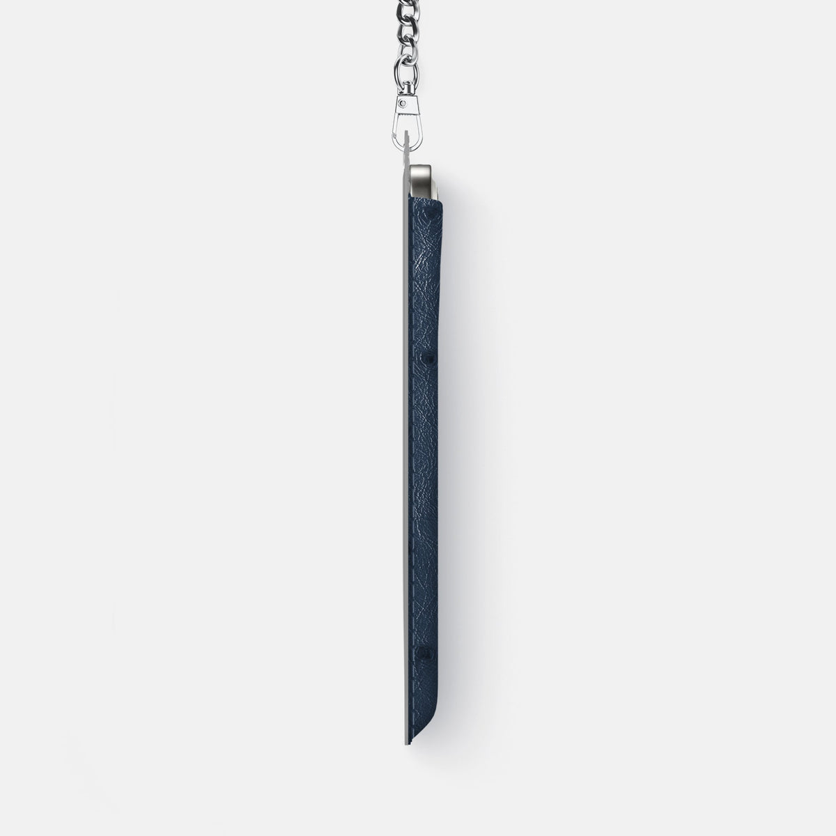 Crossbody Bag For iPhone 18 Pro Max In Ostrich -4 | Navy-Blue-Steel
