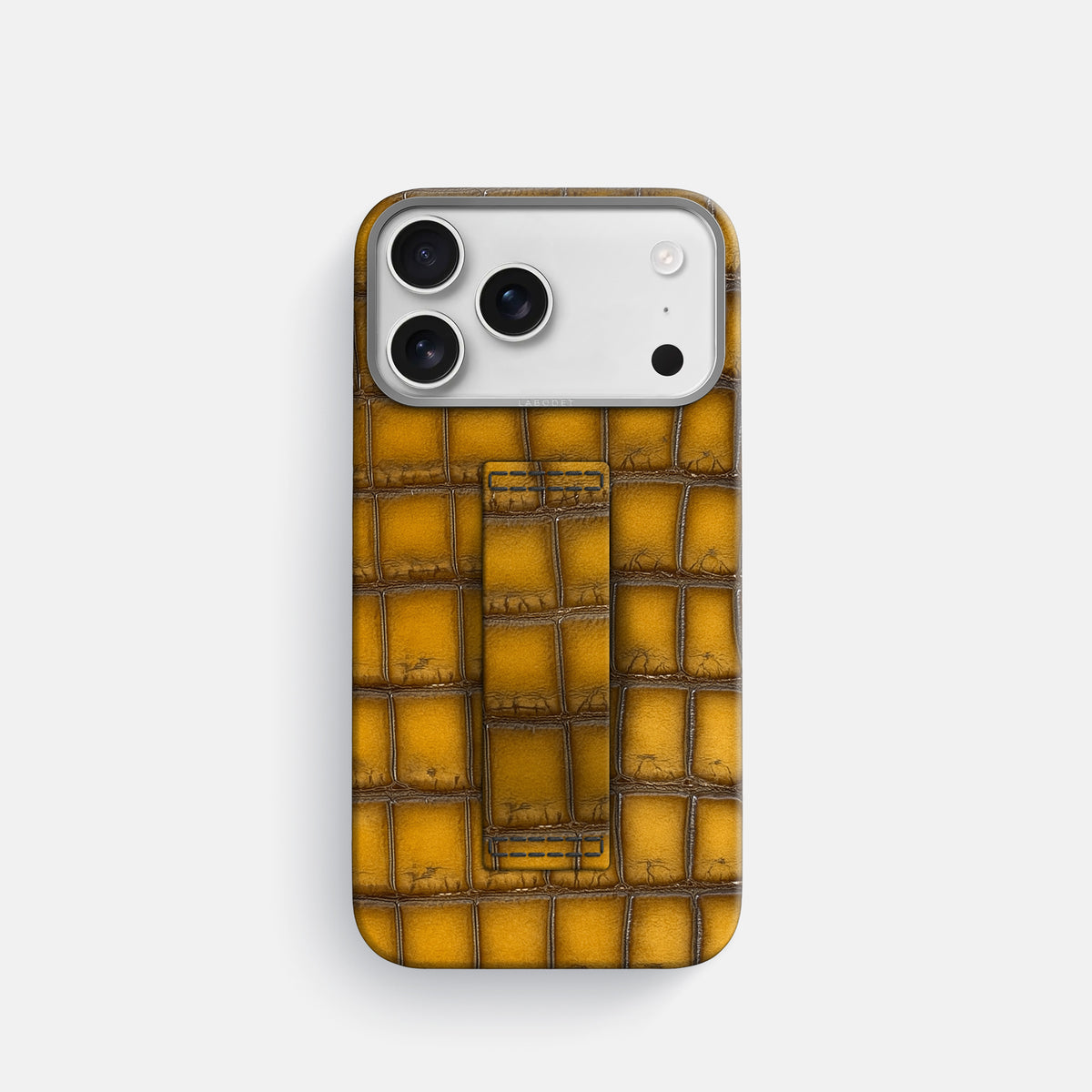 Finger Case For iPhone 17 Pro In Patina Alligator -1 | Sydney-Steel
