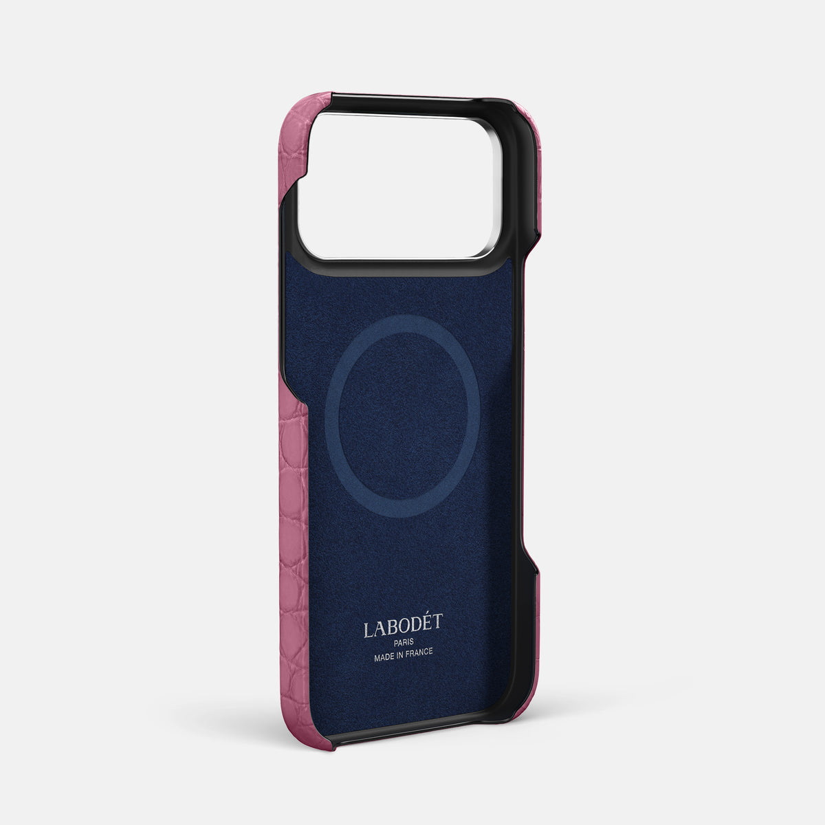 Finger Case For iPhone 17 Pro Max In Alligator -4 | Pink-Lagoon-Steel