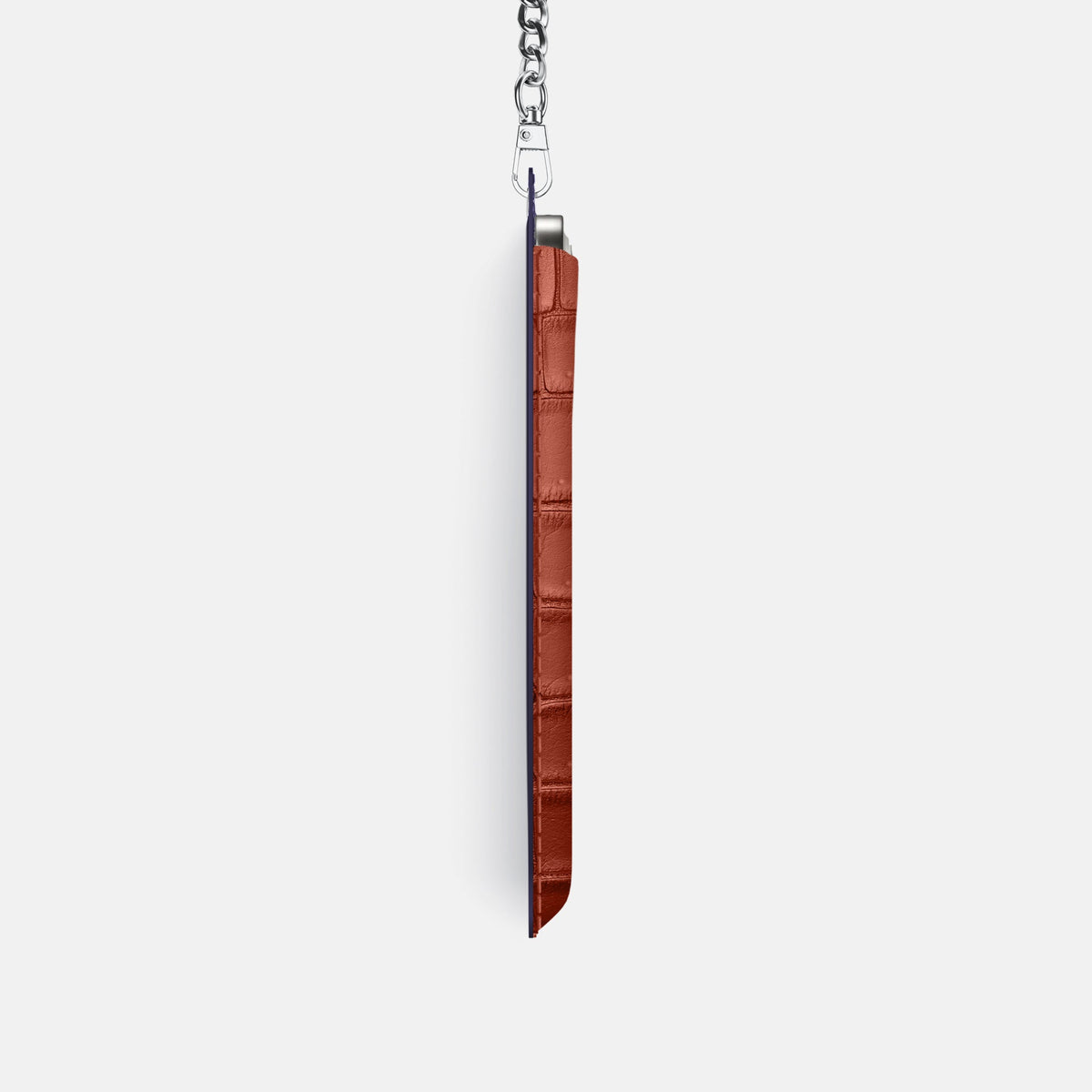 Crossbody Bag For iPhone 18 Pro In Porosus Crocodile -4 | Nuts-Steel