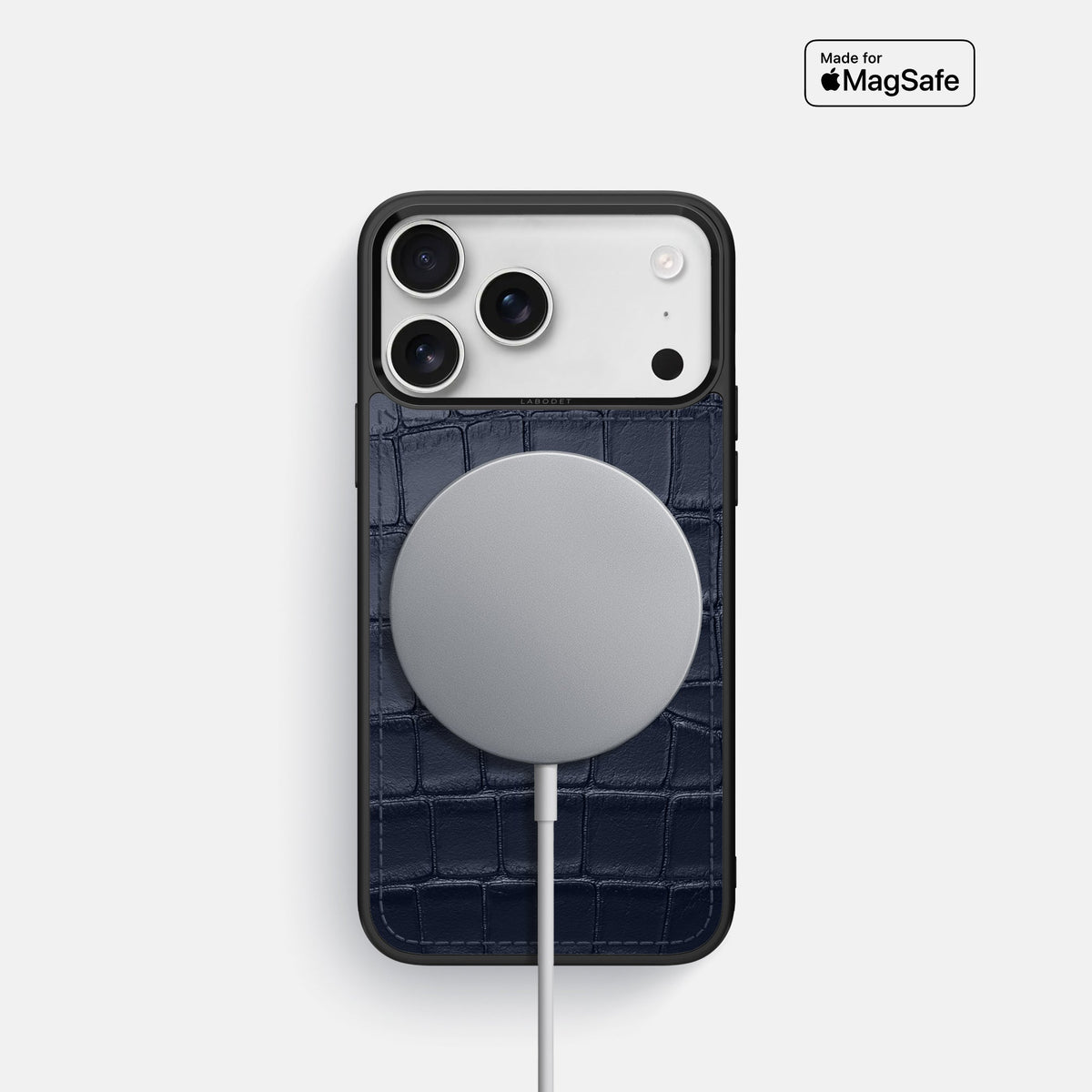 Sport Case For iPhone 18 Pro In Alligator -5 | Navy-Blue