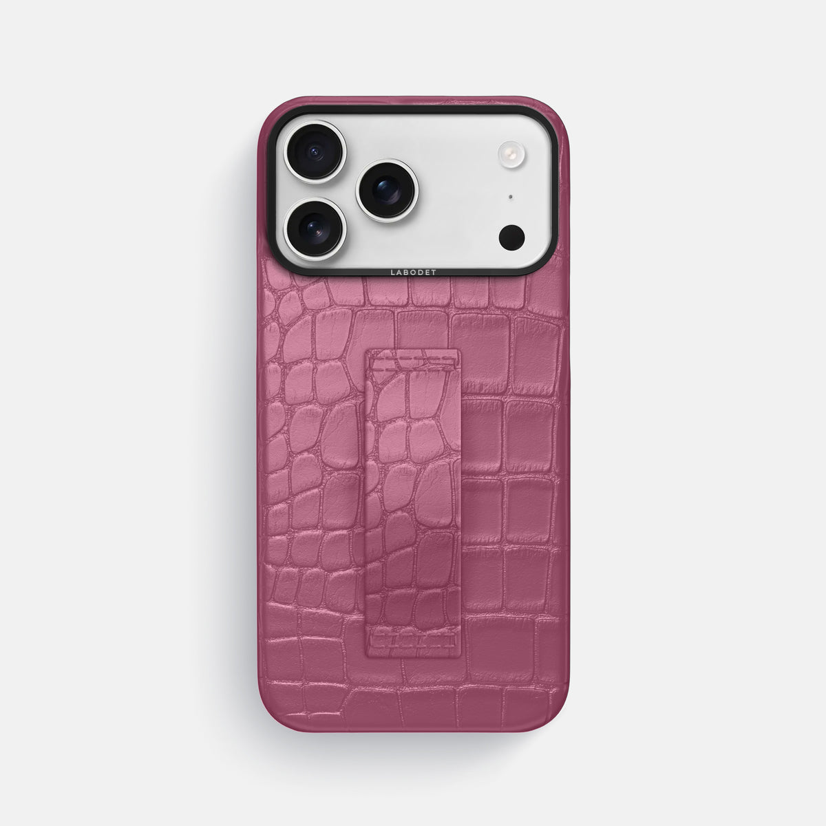 Finger Case For iPhone 17 Pro Max In Alligator -1 | Pink-Lagoon-Black